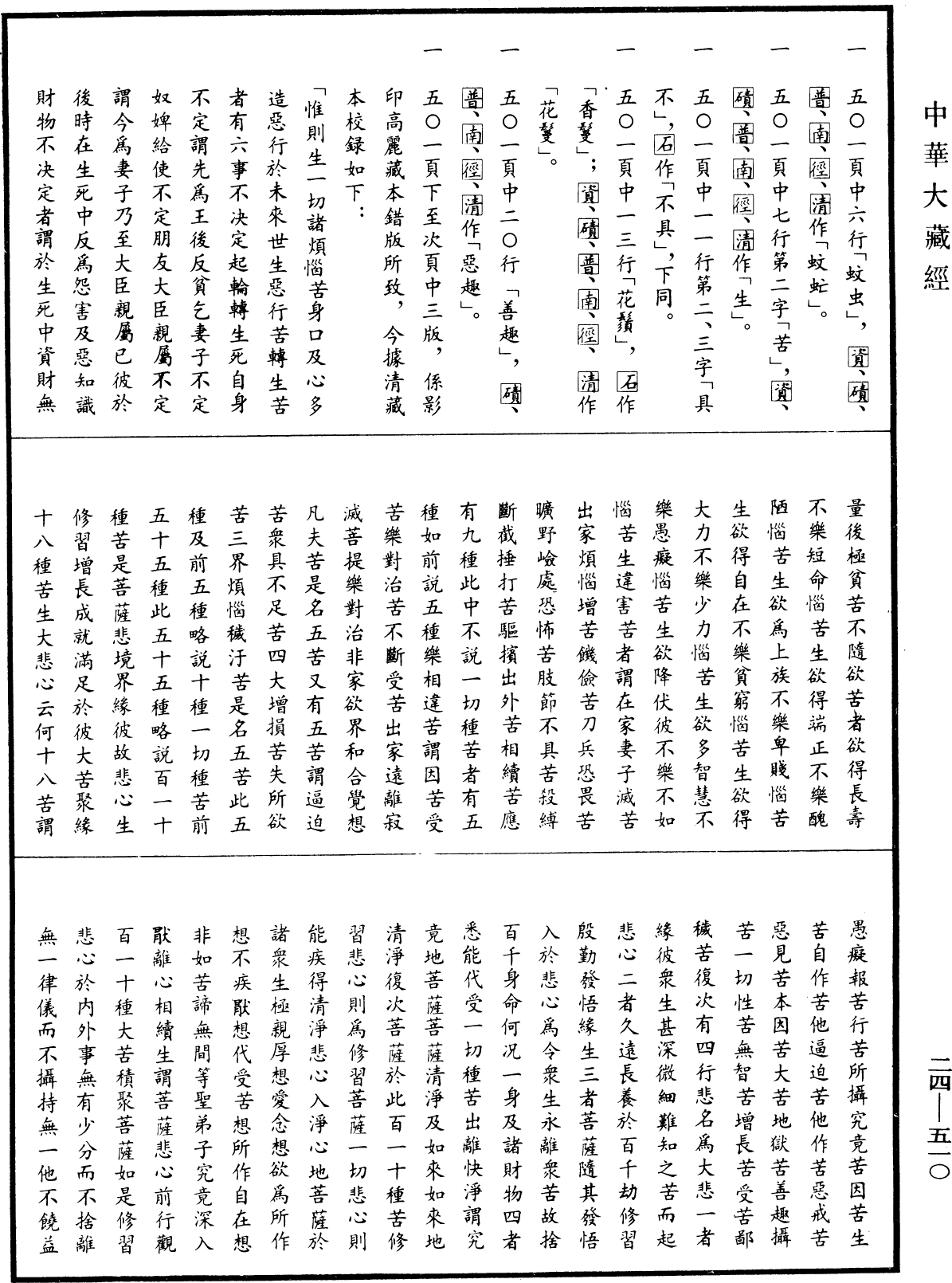 菩薩地持經《中華大藏經》_第24冊_第510頁