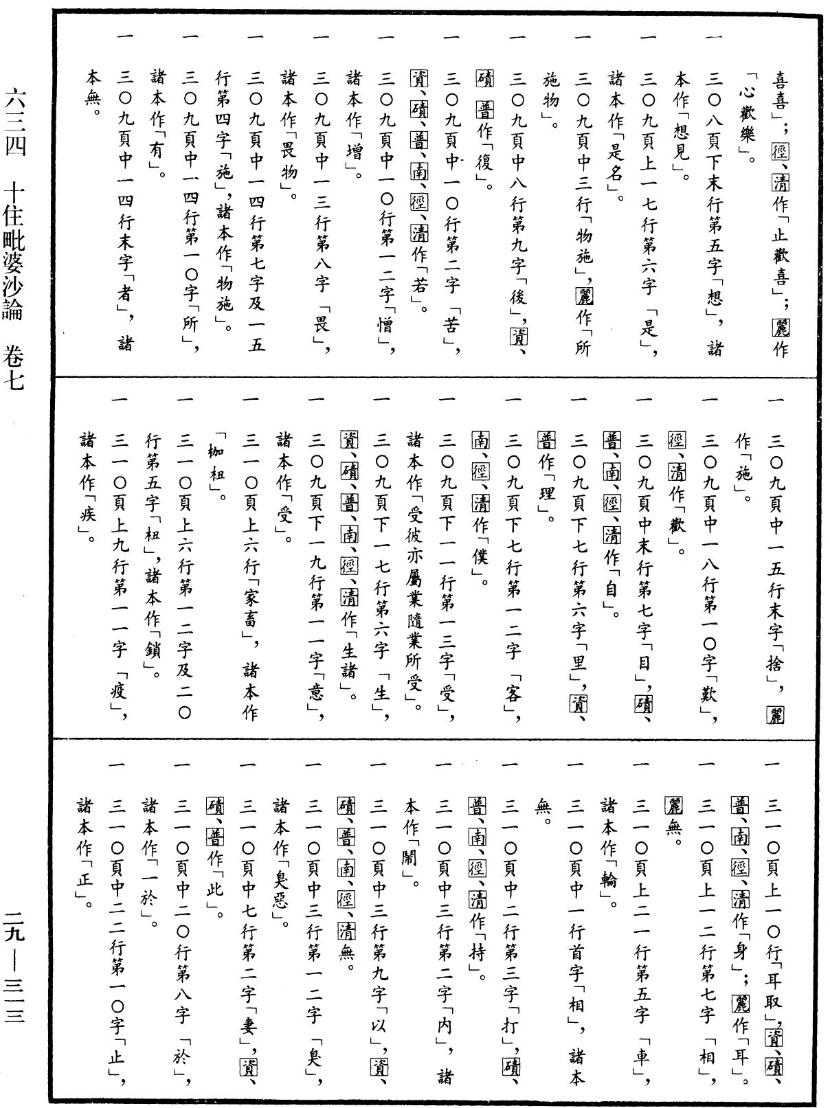 十住毗婆沙論《中華大藏經》_第29冊_第0313頁