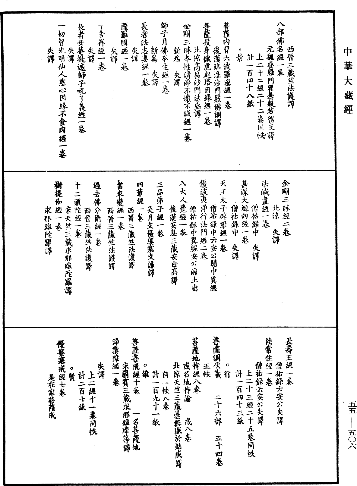 開元釋教錄略出《中華大藏經》_第55冊_第506頁