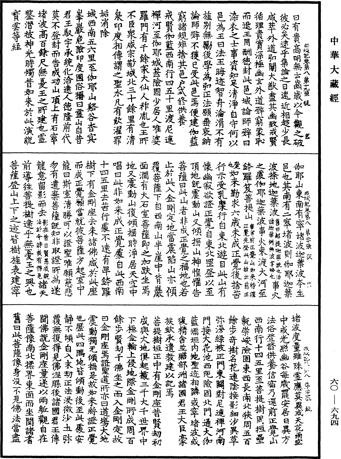 大唐西域記《中華大藏經》_第60冊_第0694頁