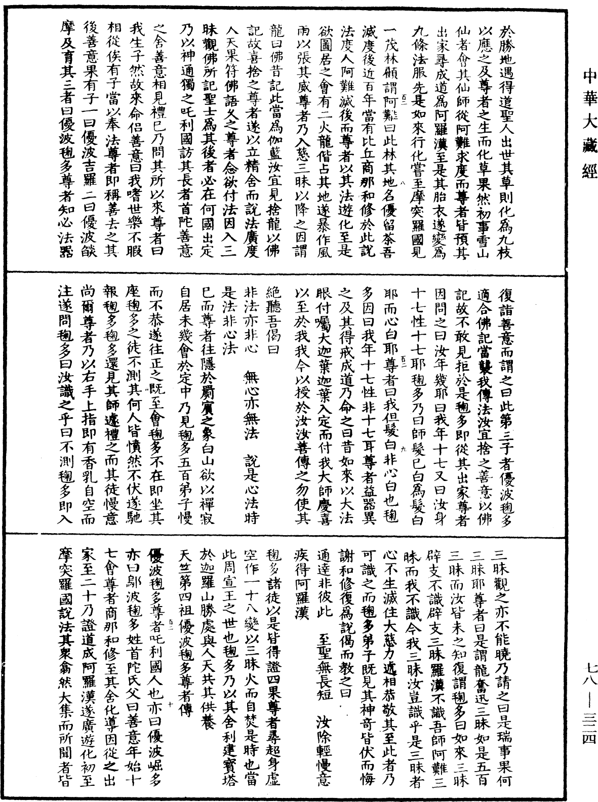 傳法正宗記《中華大藏經》_第78冊_第0324頁