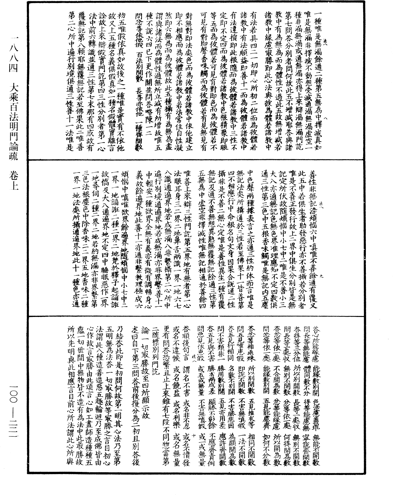 大乘百法明門論疏《中華大藏經》_第100冊_第221頁