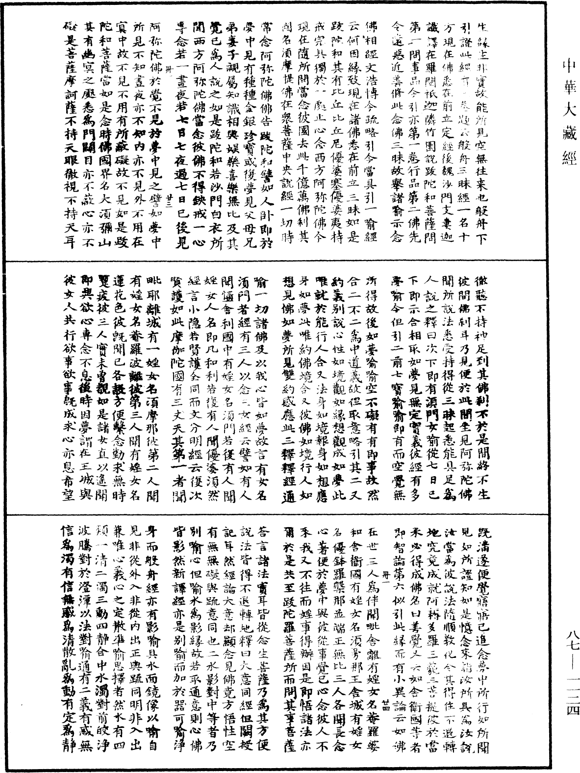 華嚴經隨疏演義鈔(別本)《中華大藏經》_第87冊_第1124頁