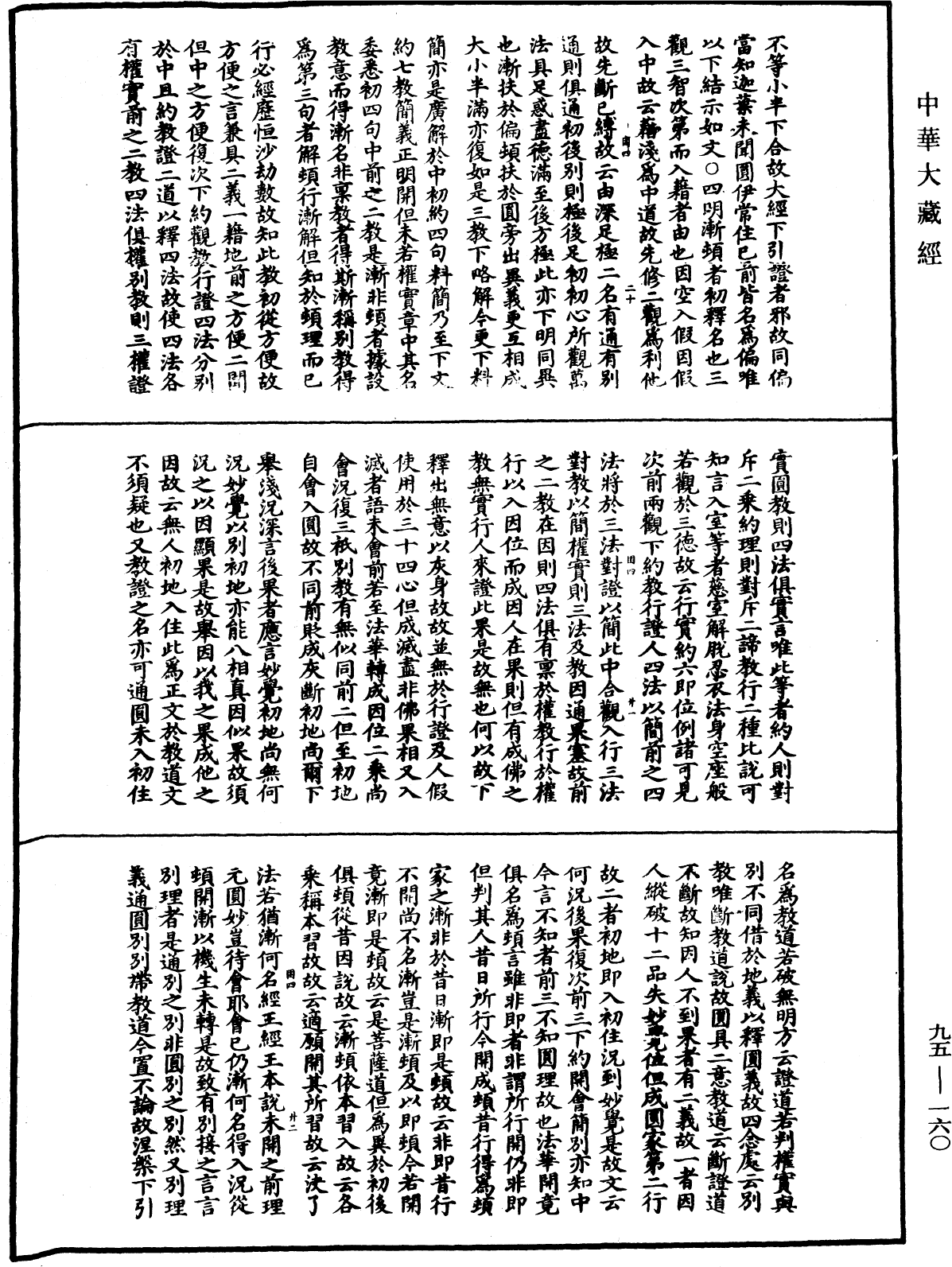 止觀輔行傳弘決《中華大藏經》_第95冊_第160頁