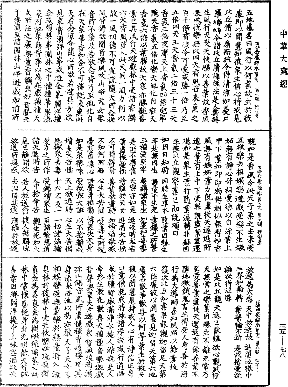 正法念處經《中華大藏經》_第35冊_第0078頁