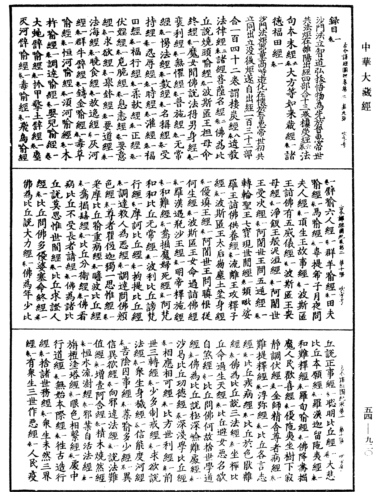 古今譯經圖紀《中華大藏經》_第54冊_第920頁