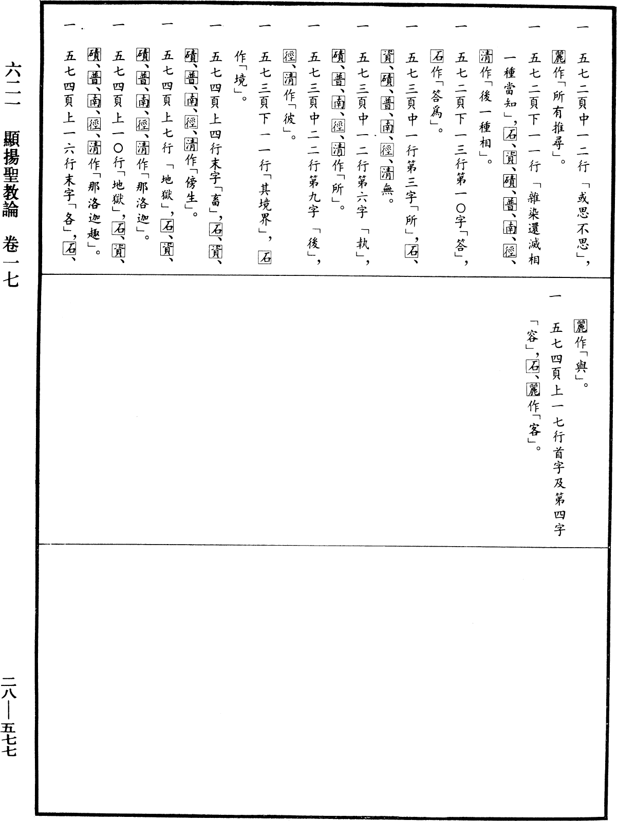 顯揚聖教論《中華大藏經》_第28冊_第0577頁17