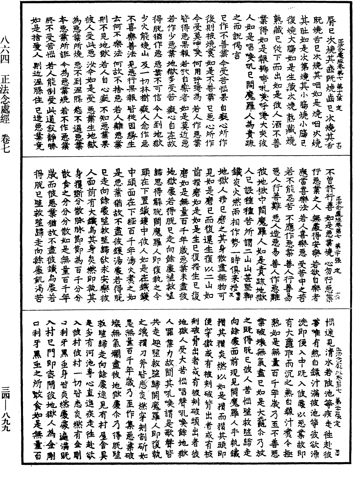 正法念處經《中華大藏經》_第34冊_第0899頁