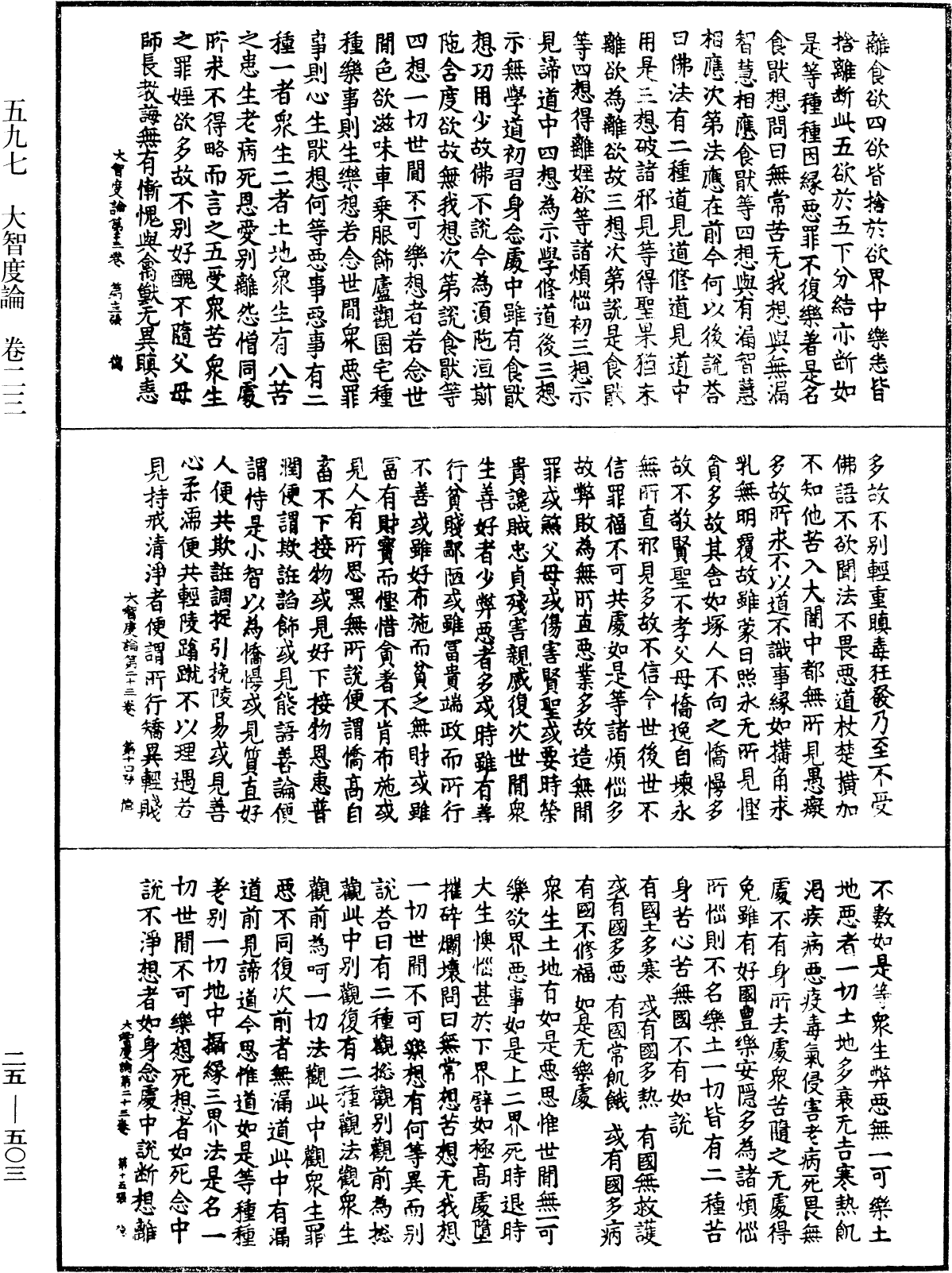 大智度論《中華大藏經》_第25冊_第503頁