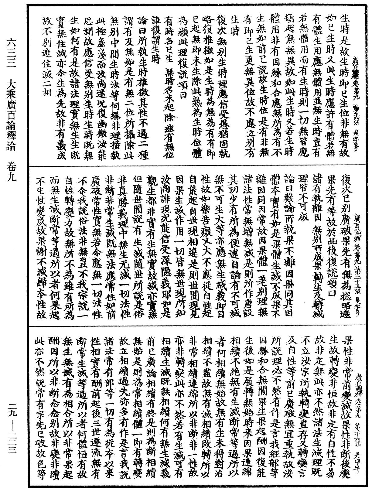 大乘廣百論釋論《中華大藏經》_第29冊_第0223頁