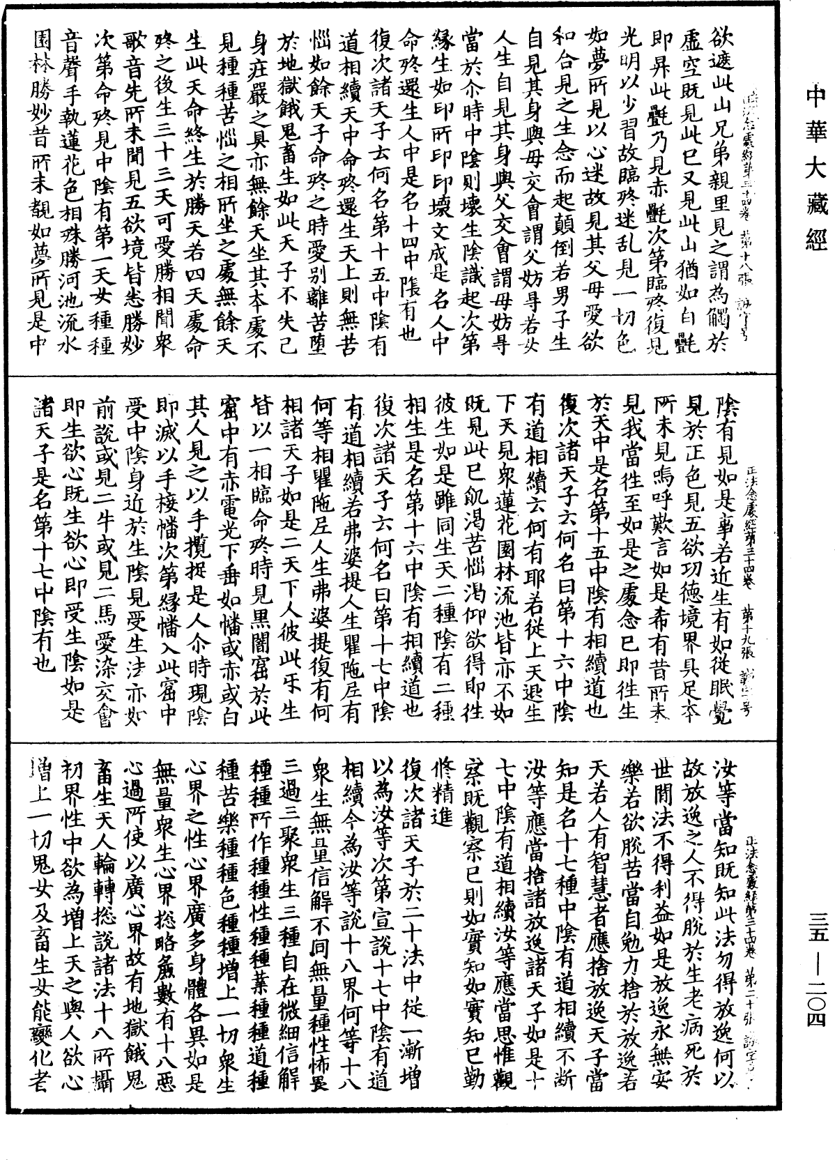 正法念處經《中華大藏經》_第35冊_第0204頁