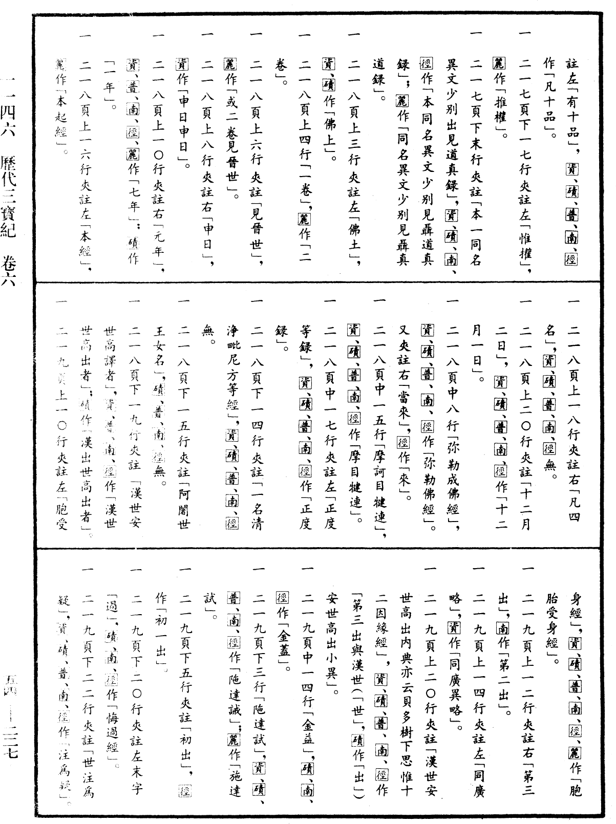 歷代三寶紀《中華大藏經》_第54冊_第227頁