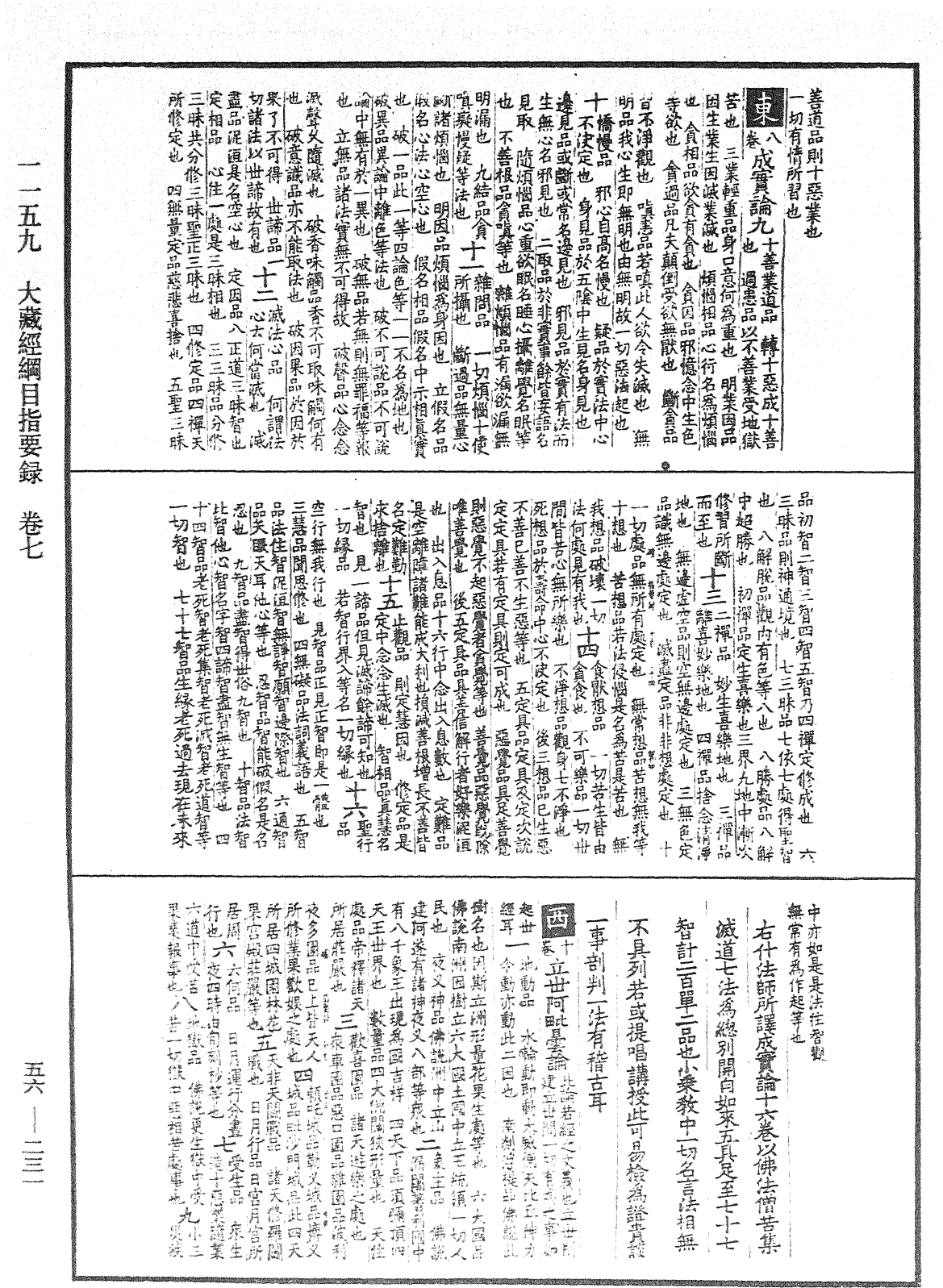 大藏經綱目指要錄《中華大藏經》_第56冊_第0231頁