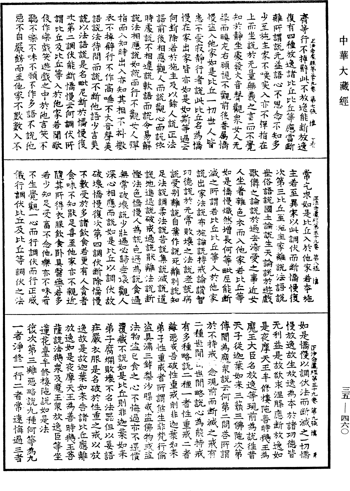 正法念處經《中華大藏經》_第35冊_第0460頁