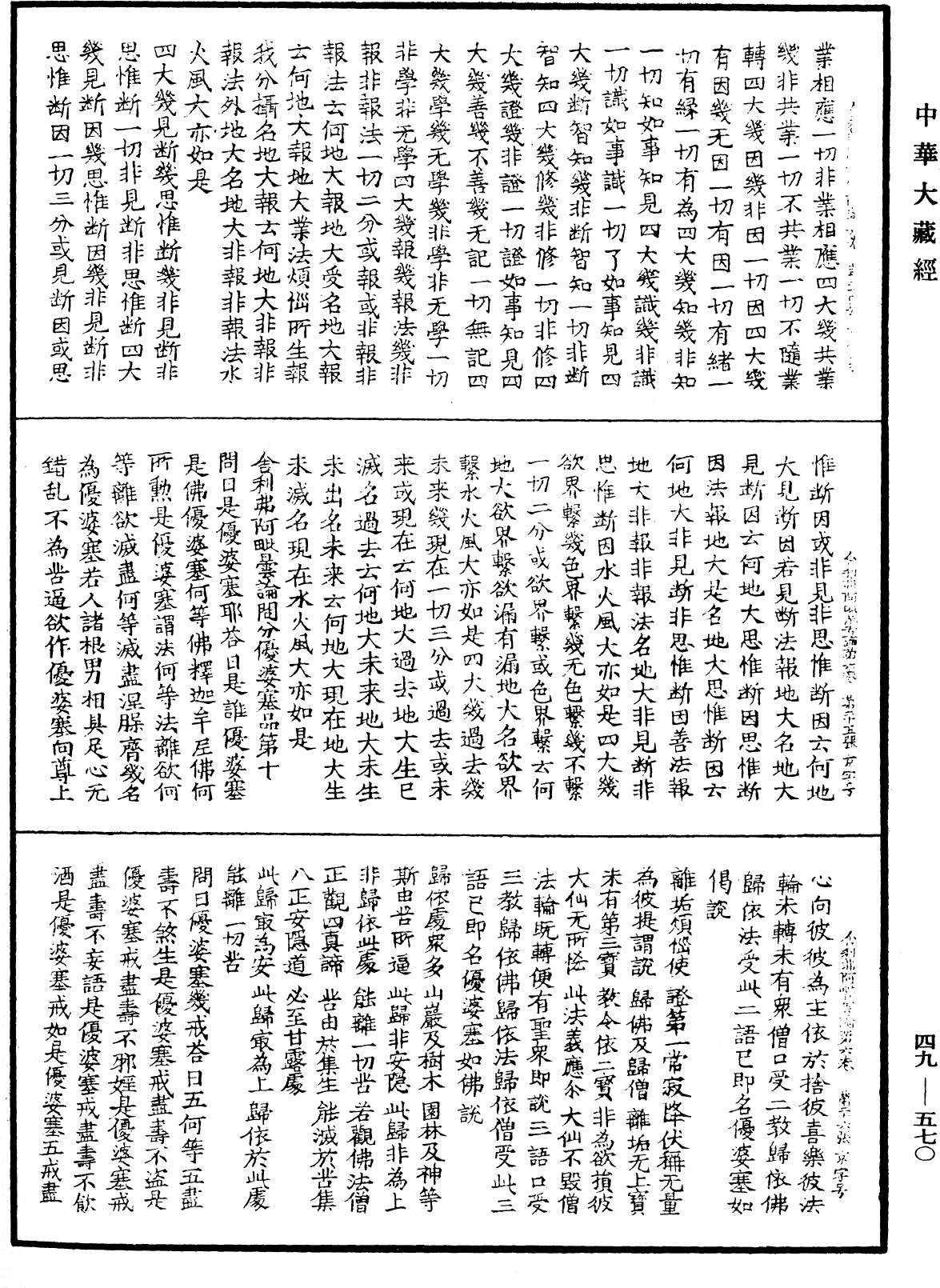 舍利弗阿毗曇論《中華大藏經》_第49冊_第0570頁