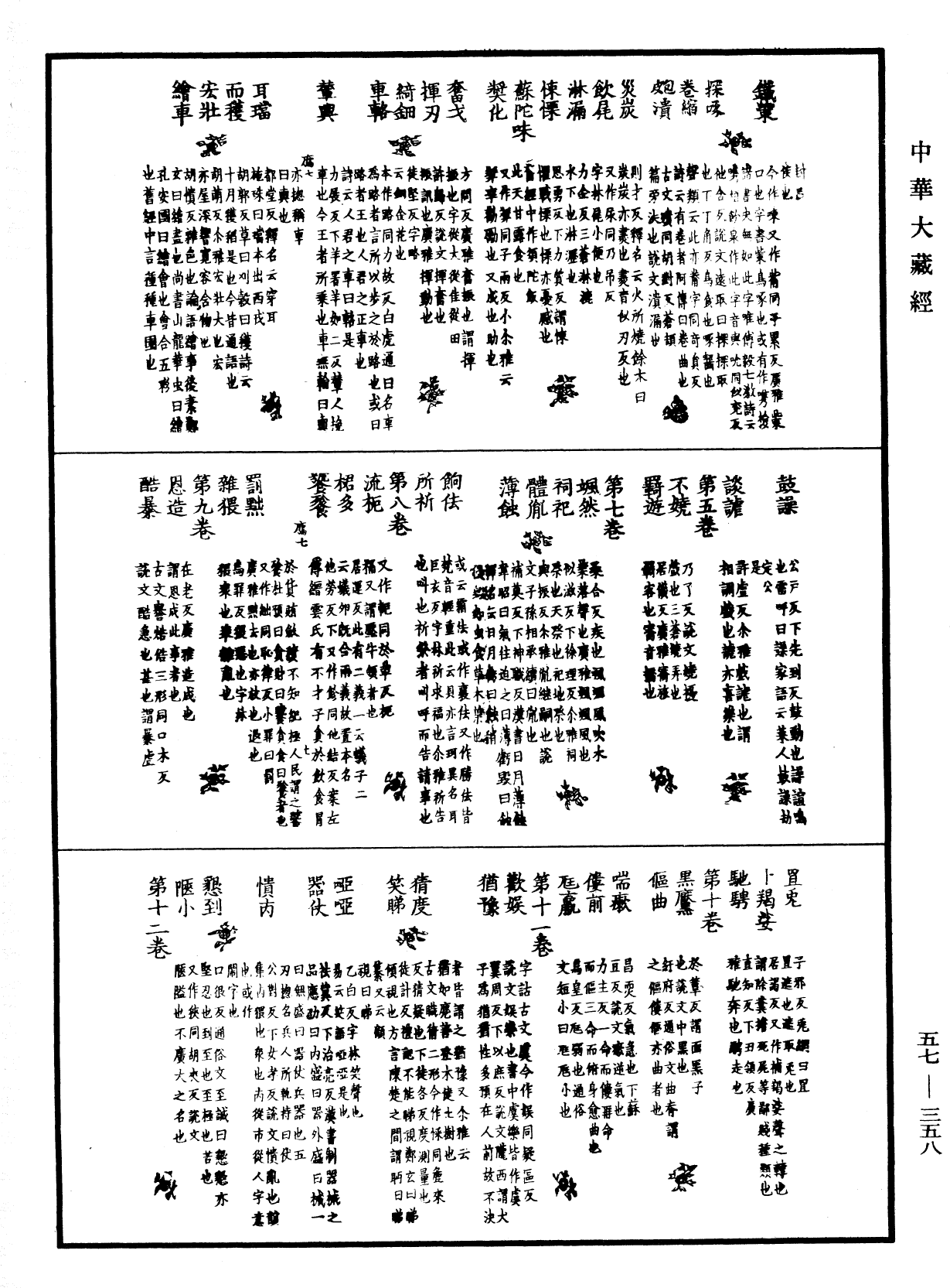 一切經音義《中華大藏經》_第57冊_第0358頁