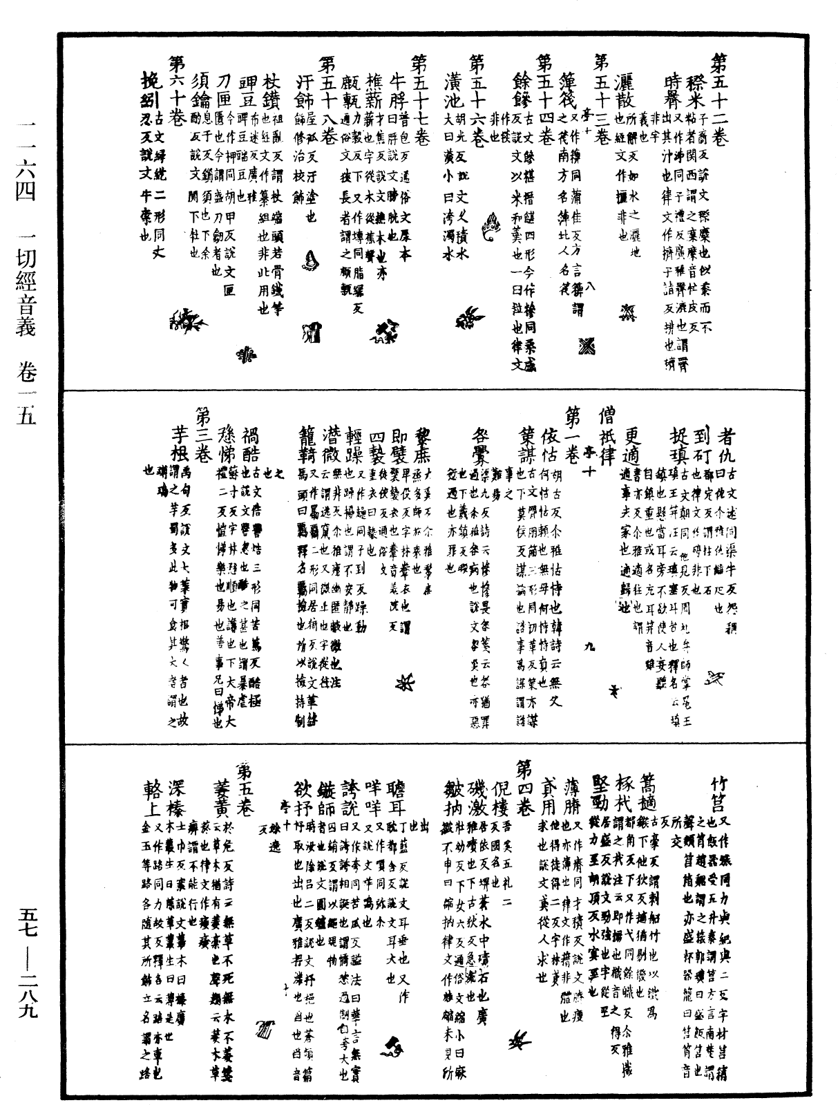 一切經音義《中華大藏經》_第57冊_第0289頁