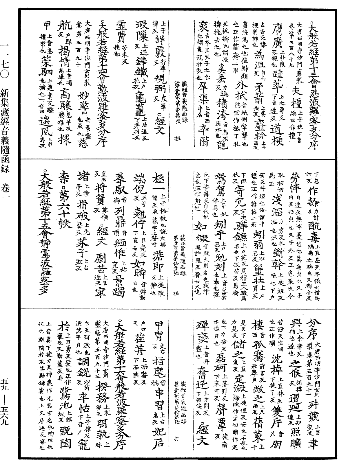 新集藏經音義隨函錄《中華大藏經》_第59冊_第0569頁