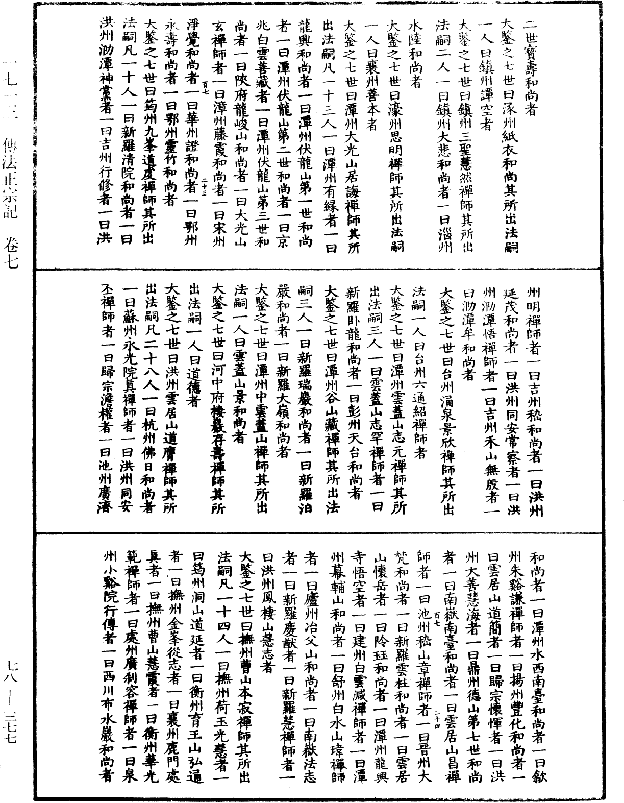 傳法正宗記《中華大藏經》_第78冊_第0377頁