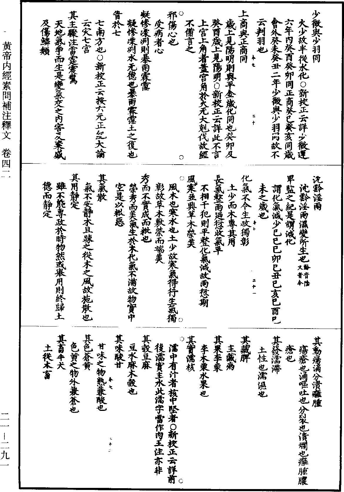 黃帝內經素問補註釋文《道藏》第21冊_第291頁