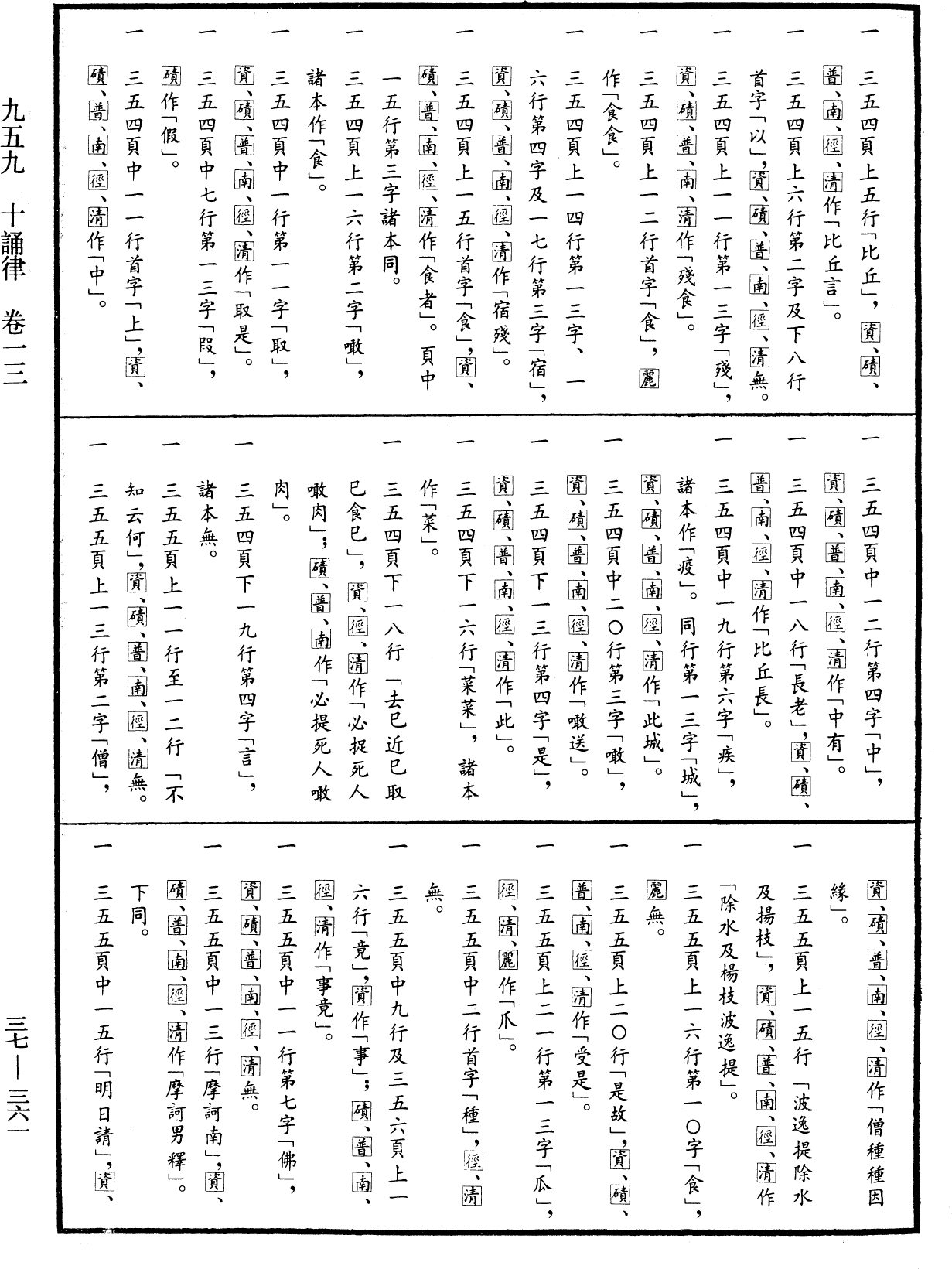 十誦律《中華大藏經》_第37冊_第361頁