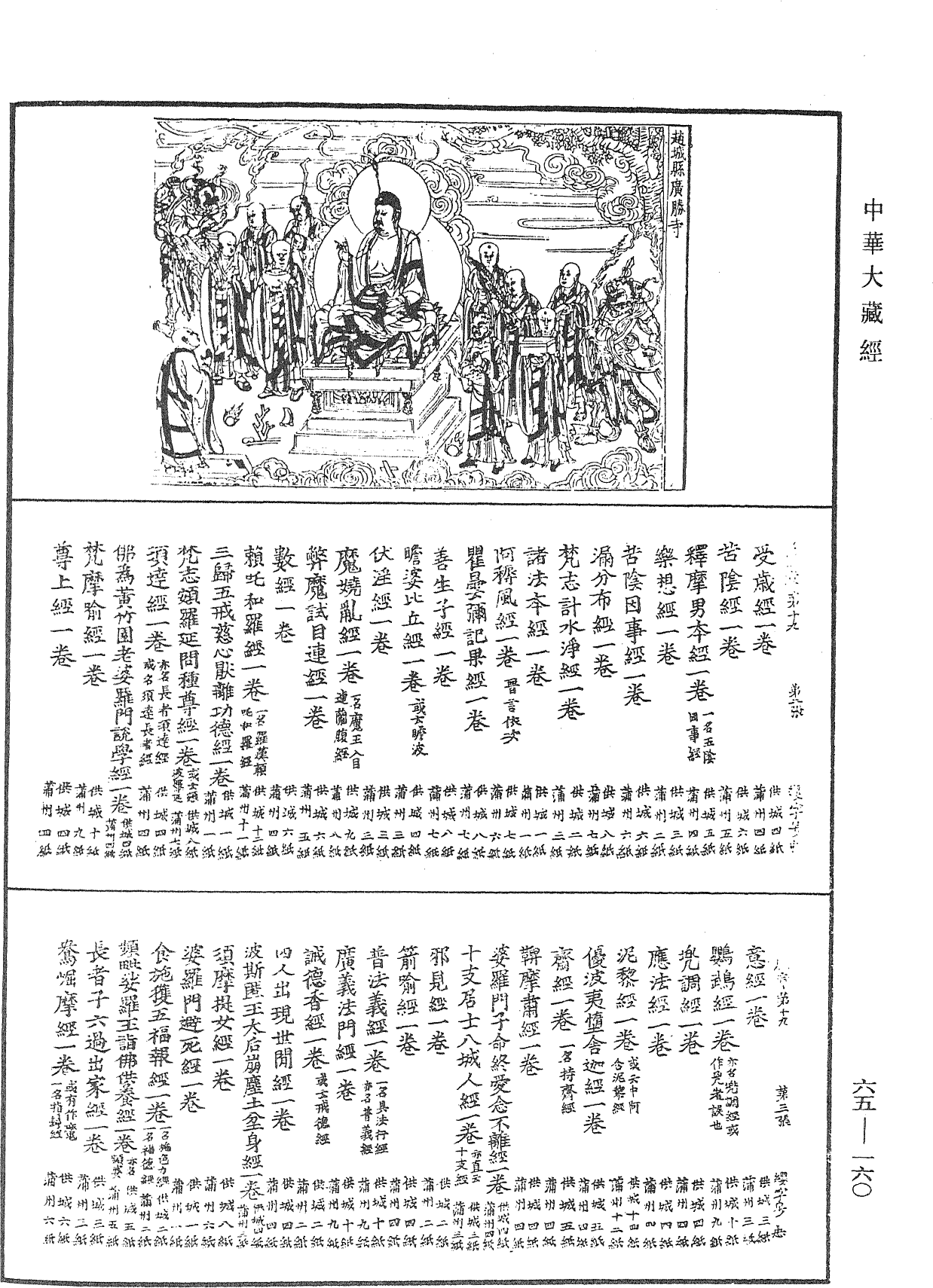 大唐開元釋教廣品歷章《中華大藏經》_第65冊_第0160頁