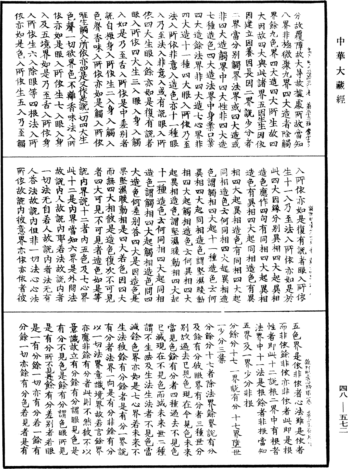 雜阿毗曇心論《中華大藏經》_第48冊_第0572頁