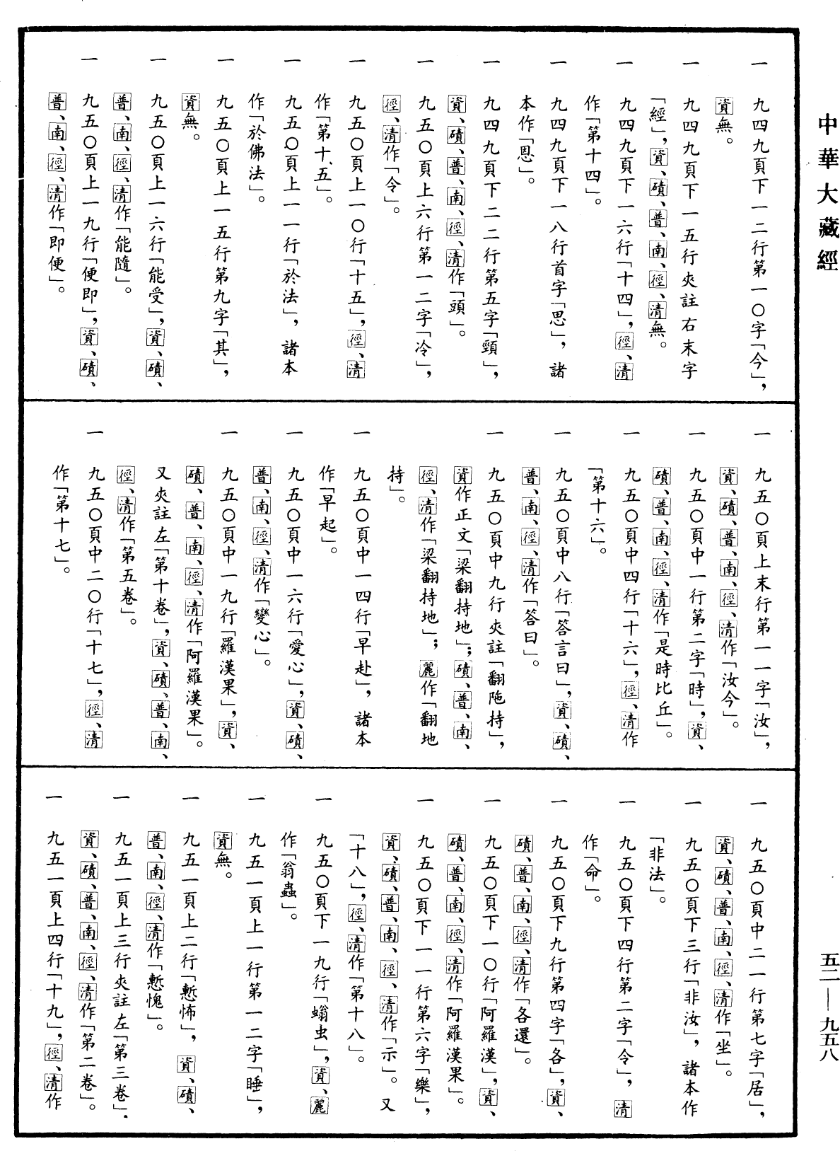 經律異相《中華大藏經》_第52冊_第958頁