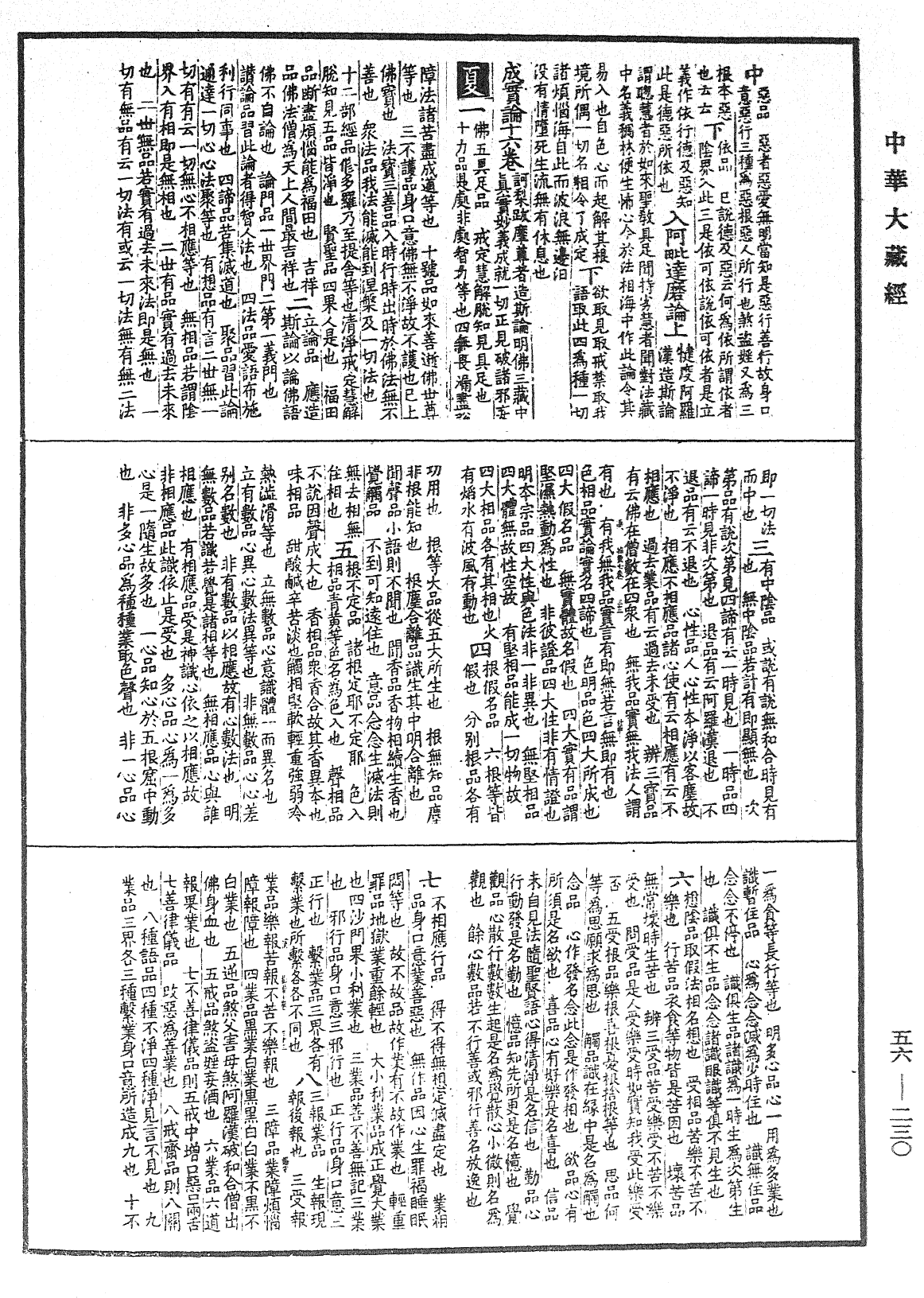 大藏經綱目指要錄《中華大藏經》_第56冊_第0230頁