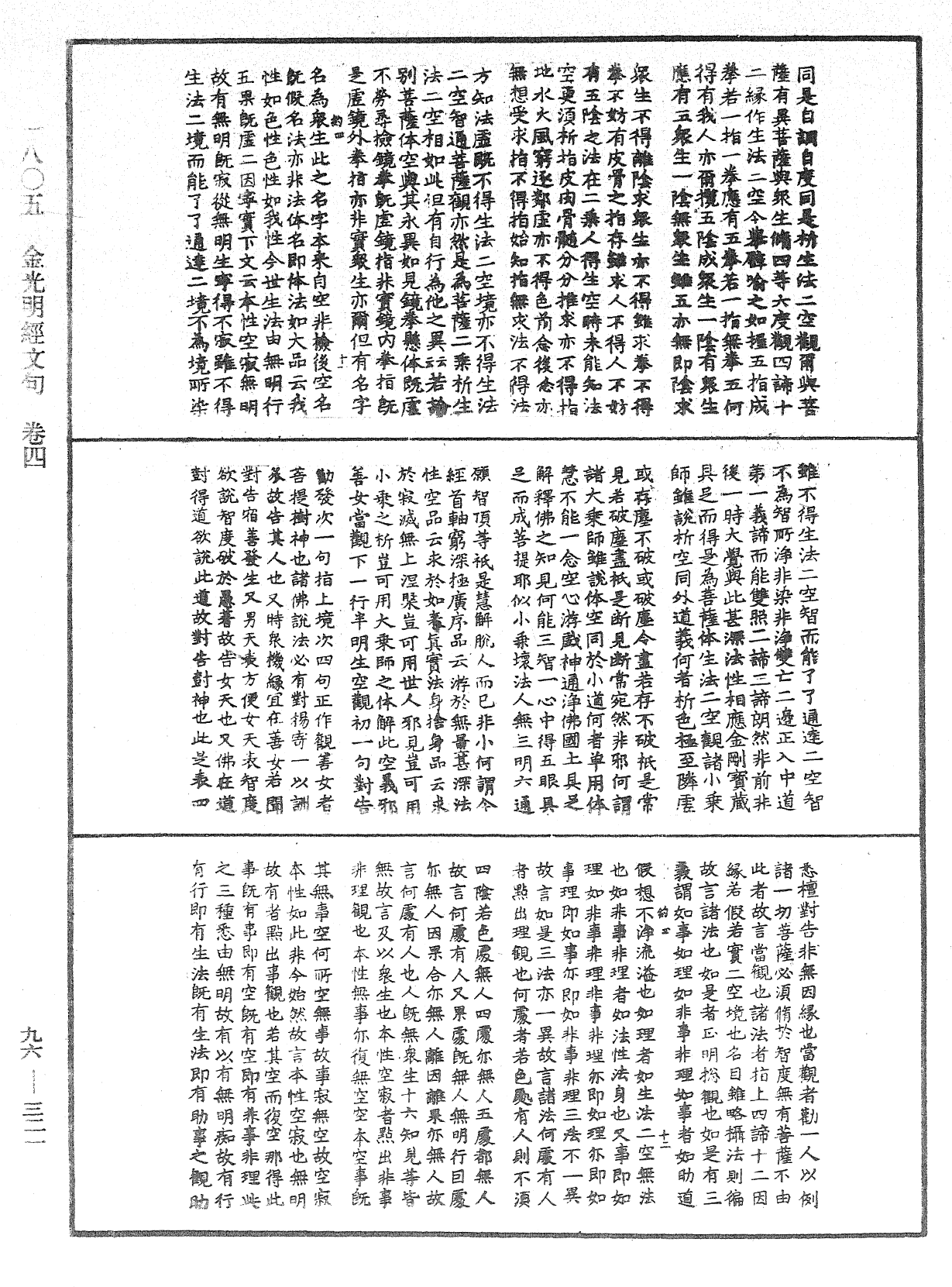 金光明經文句《中華大藏經》_第96冊_第321頁