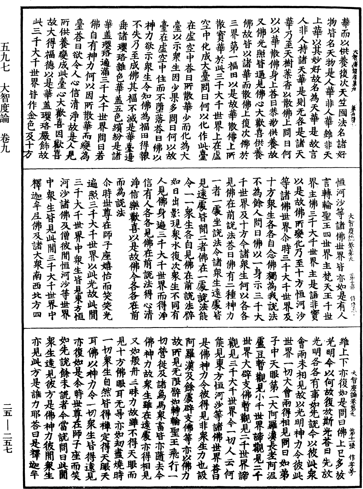 大智度論《中華大藏經》_第25冊_第257頁