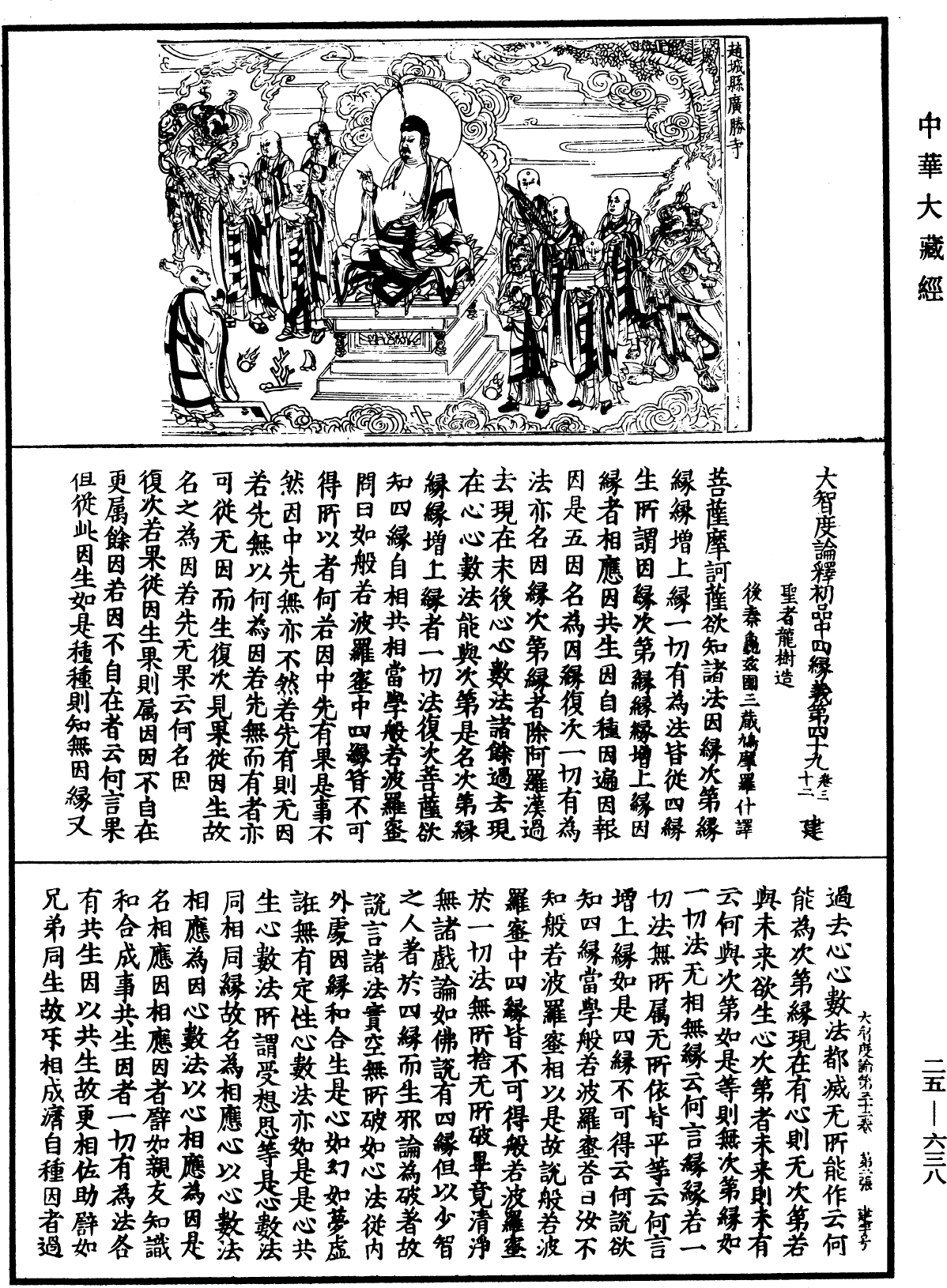 大智度論《中華大藏經》_第25冊_第638頁