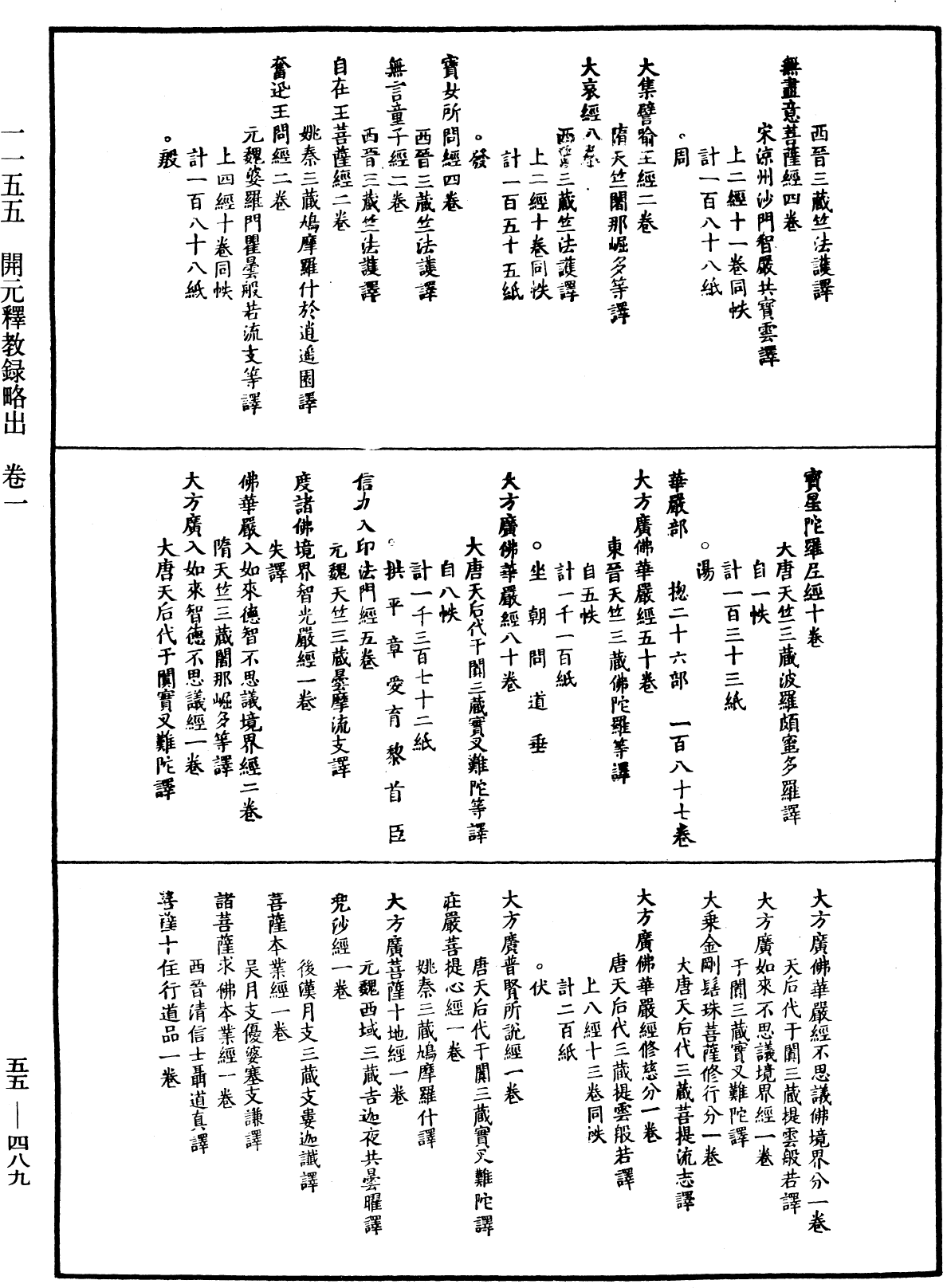 開元釋教錄略出《中華大藏經》_第55冊_第489頁