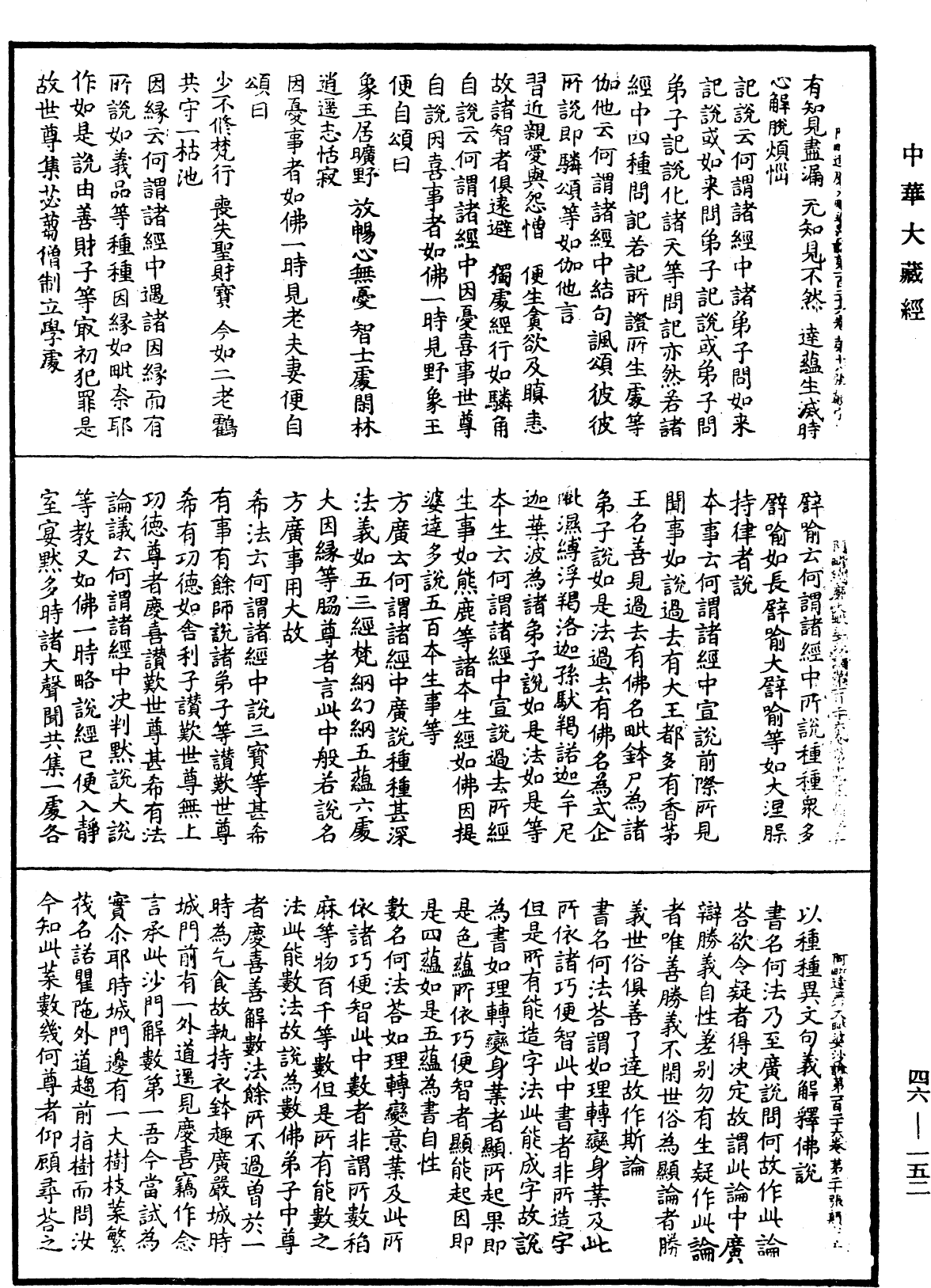 阿毗達磨大毗婆沙論《中華大藏經》_第46冊_第0152頁