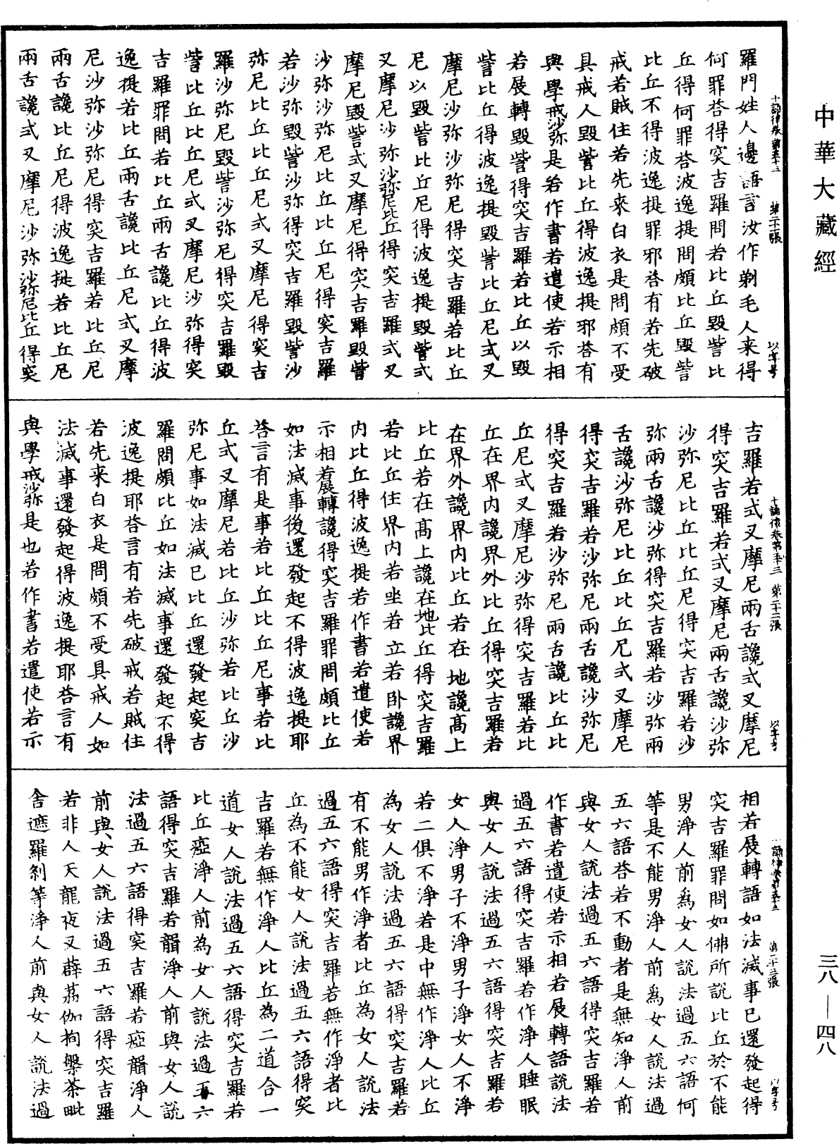 十誦律《中華大藏經》_第38冊_第048頁