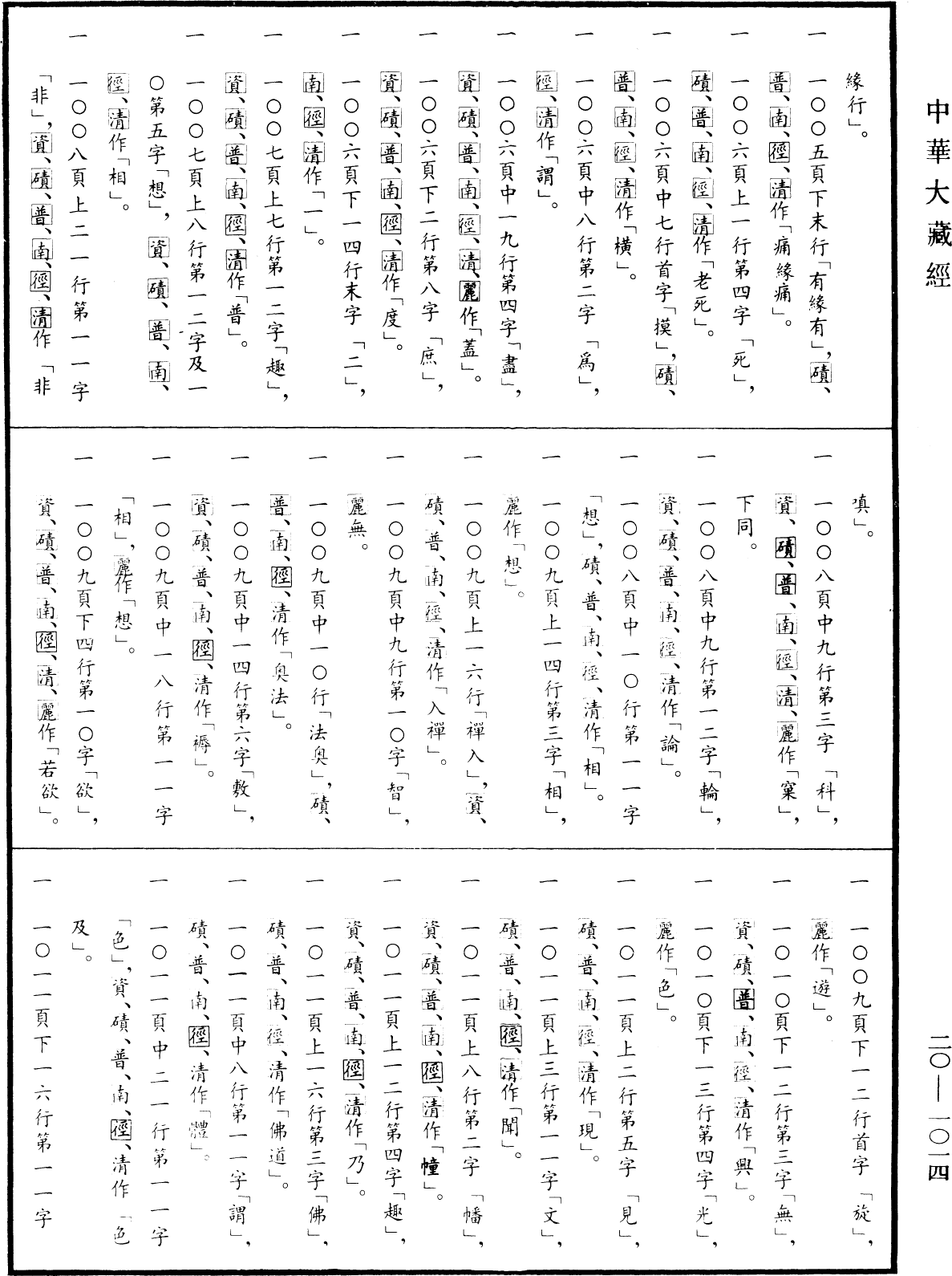 最勝問菩薩十住除垢斷結經《中華大藏經》_第20冊_第1014頁