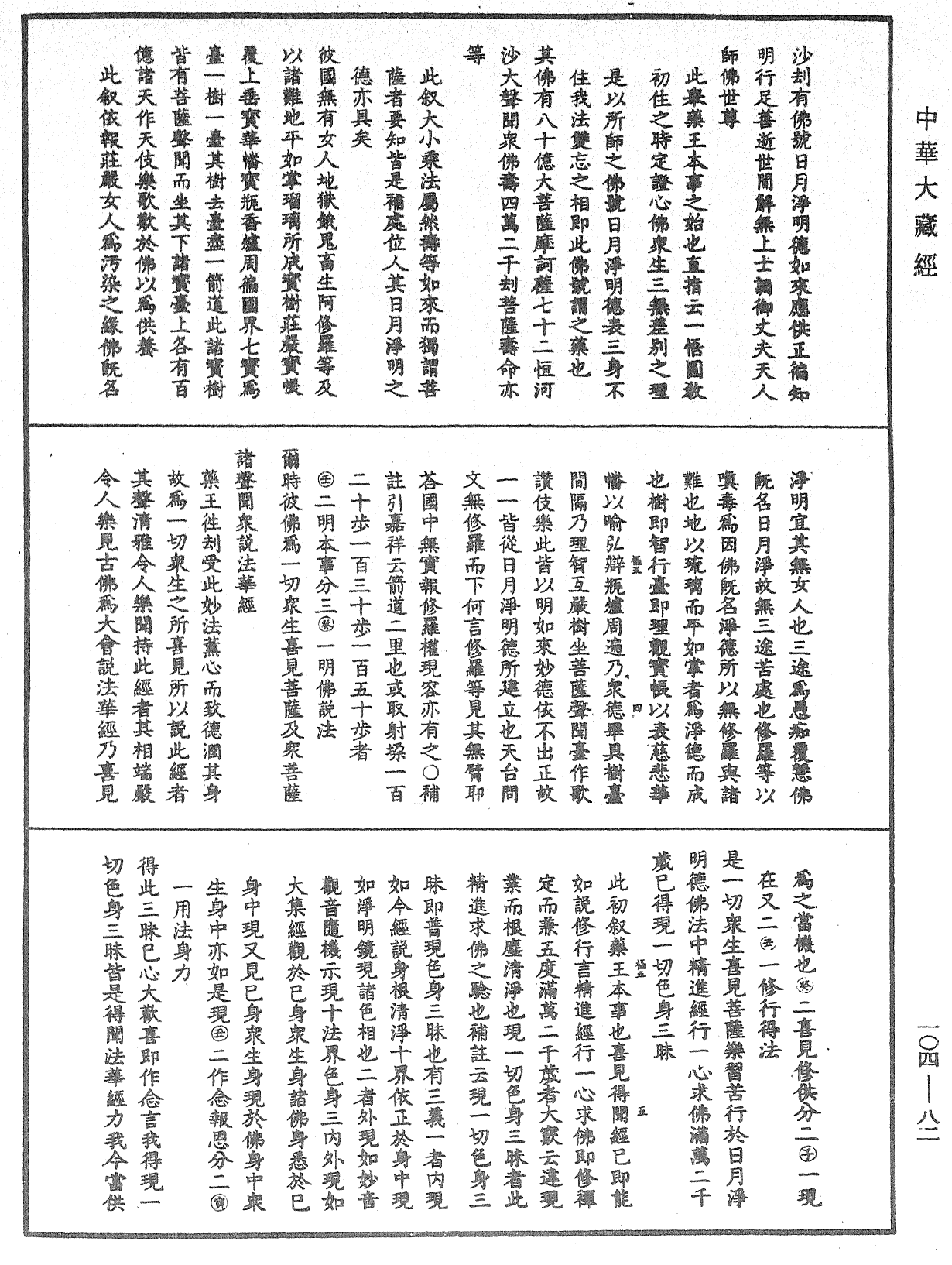 妙法莲华经授手《中华大藏经》_第104册_第082页