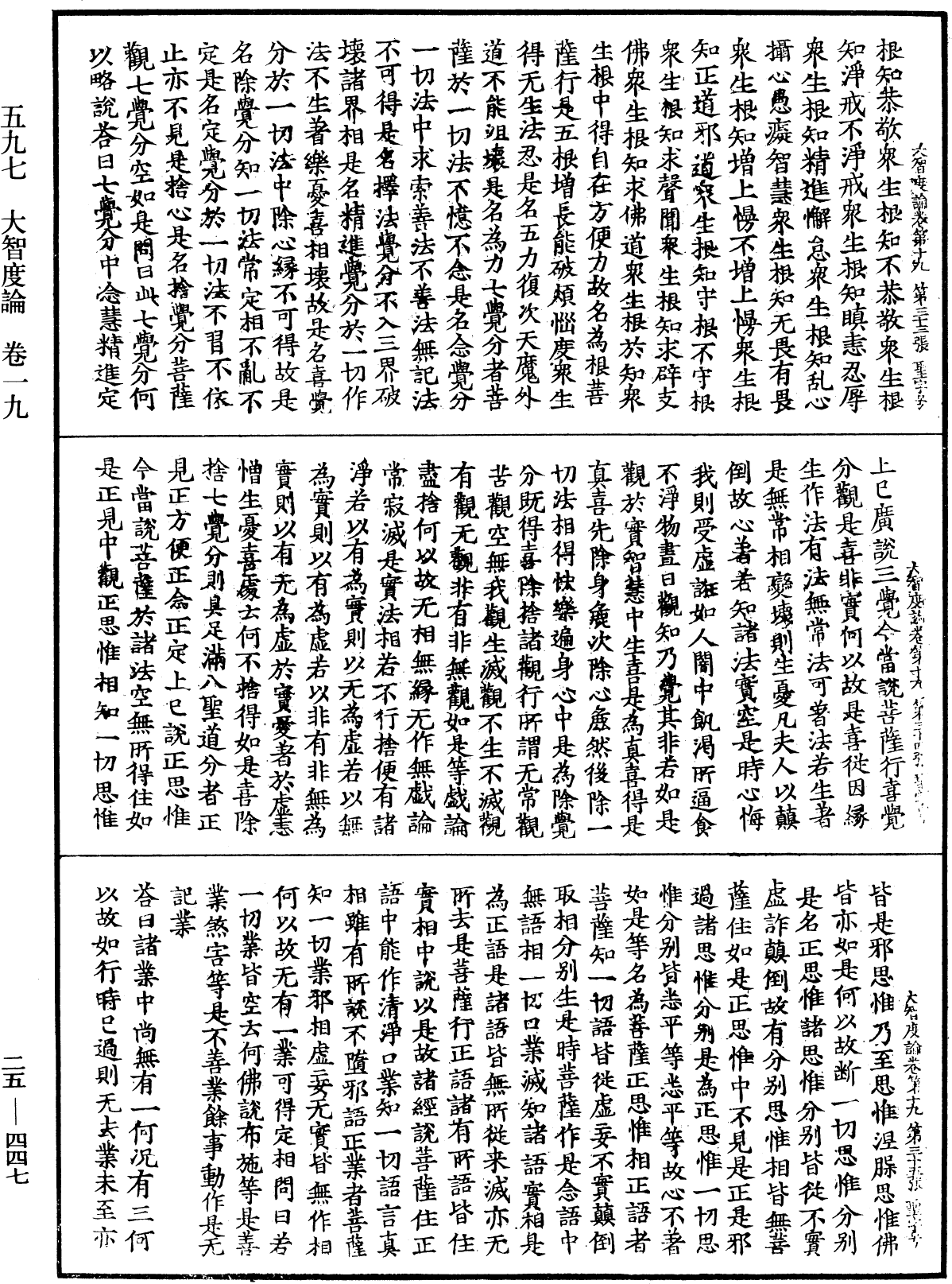 大智度論《中華大藏經》_第25冊_第447頁