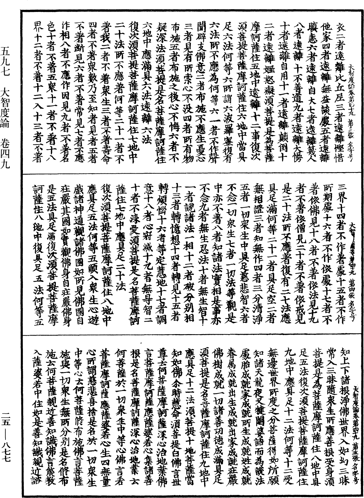 大智度論《中華大藏經》_第25冊_第877頁