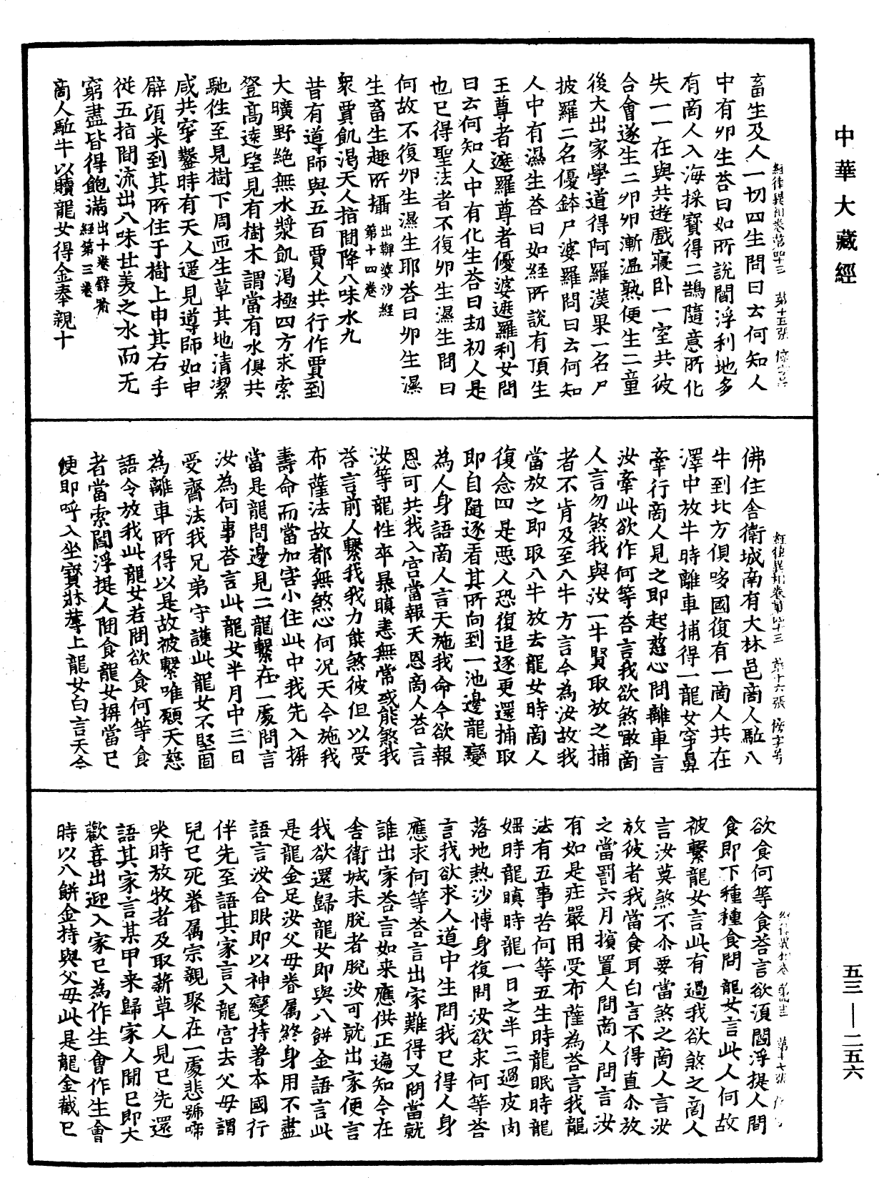 經律異相《中華大藏經》_第53冊_第256頁