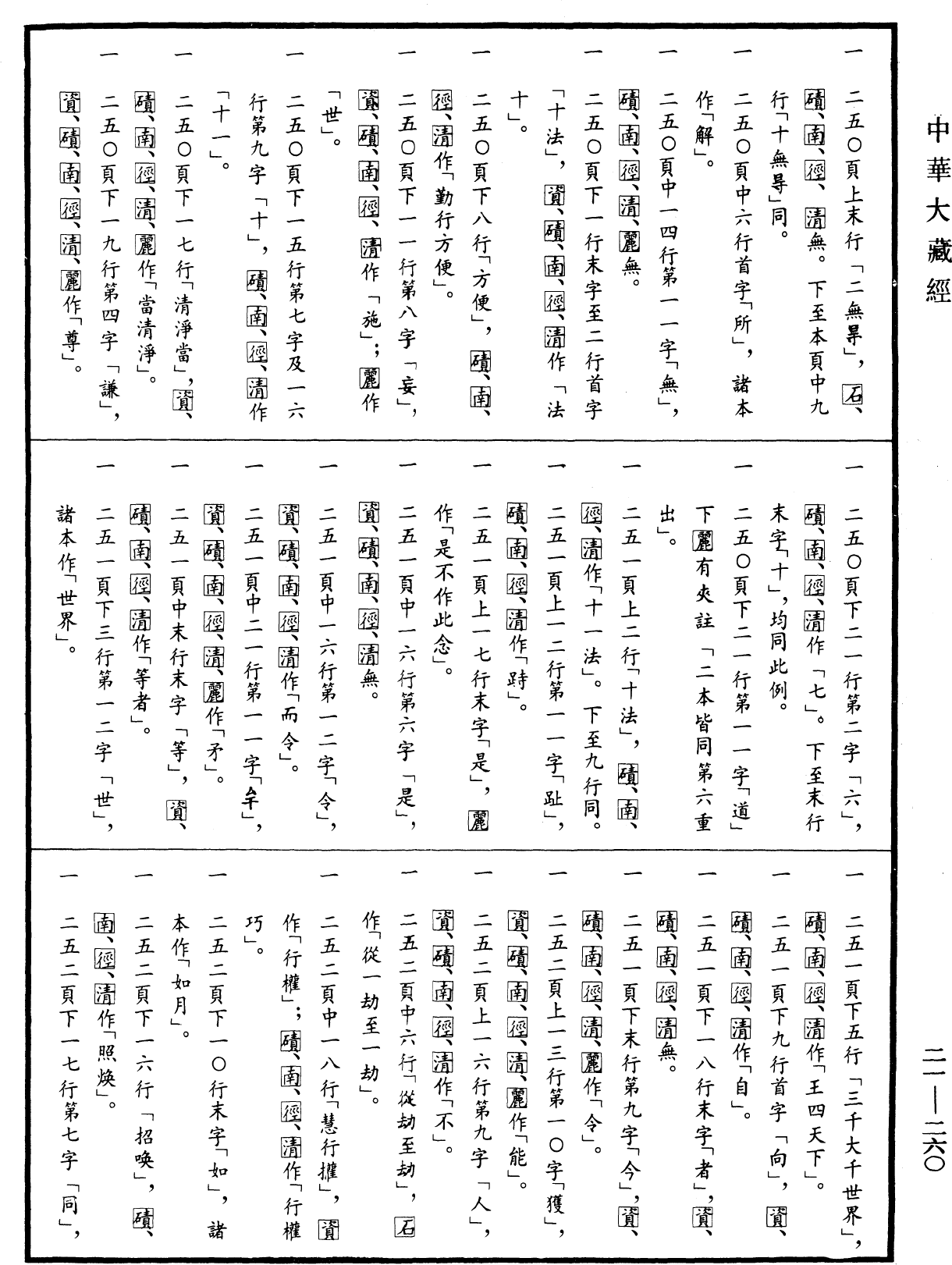 菩薩瓔珞經《中華大藏經》_第21冊_第260頁