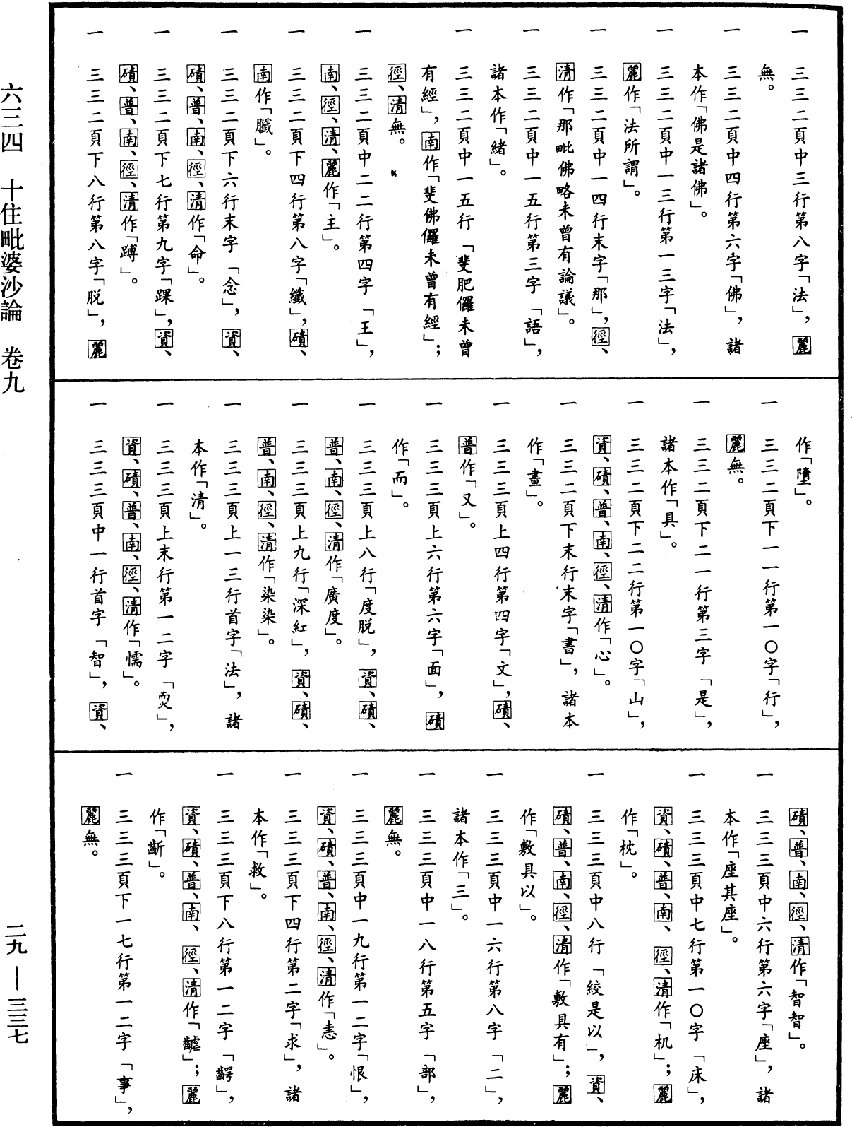 十住毗婆沙論《中華大藏經》_第29冊_第0337頁