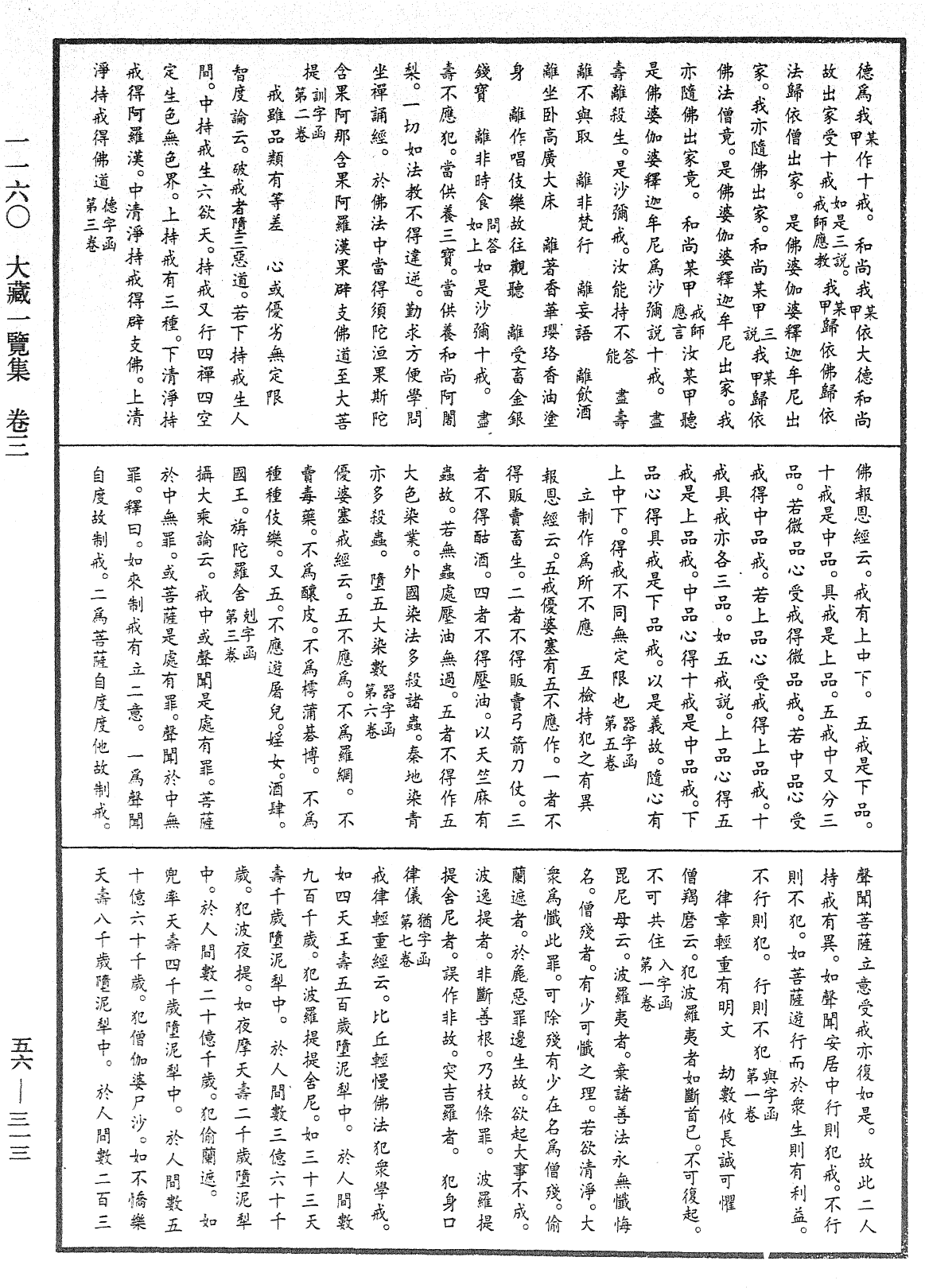 大藏一览集《中华大藏经》_第56册_第0313页