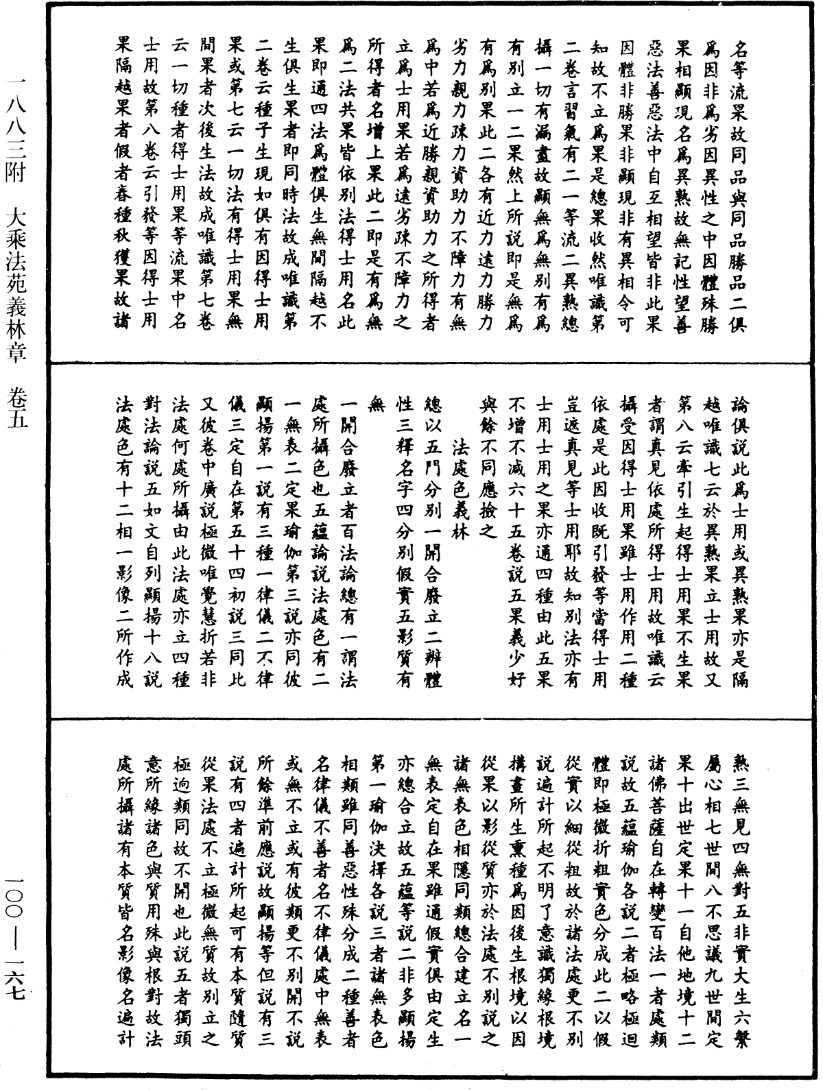 法苑義林《中華大藏經》_第100冊_第167頁