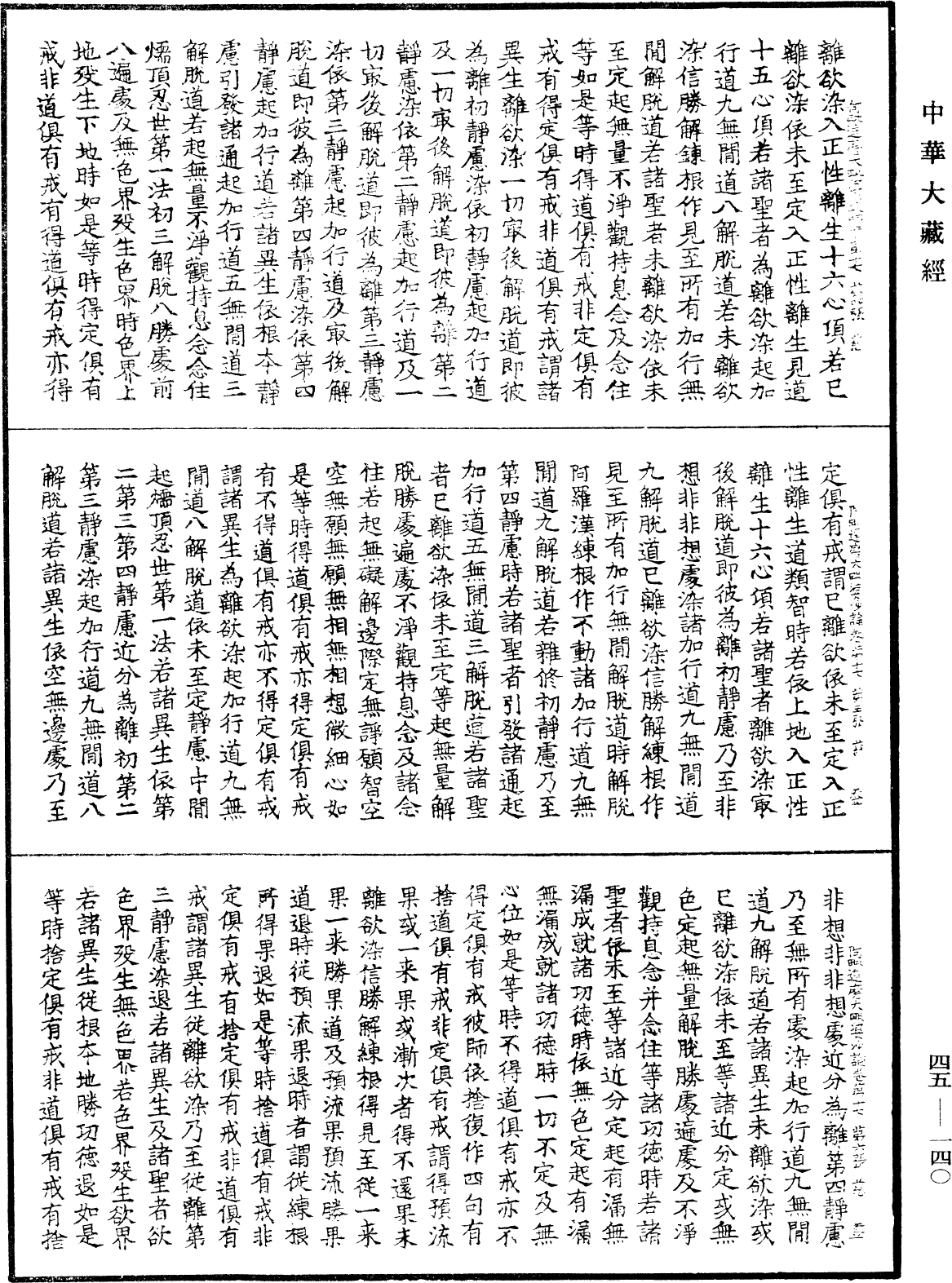 阿毗達磨大毗婆沙論《中華大藏經》_第45冊_第140頁