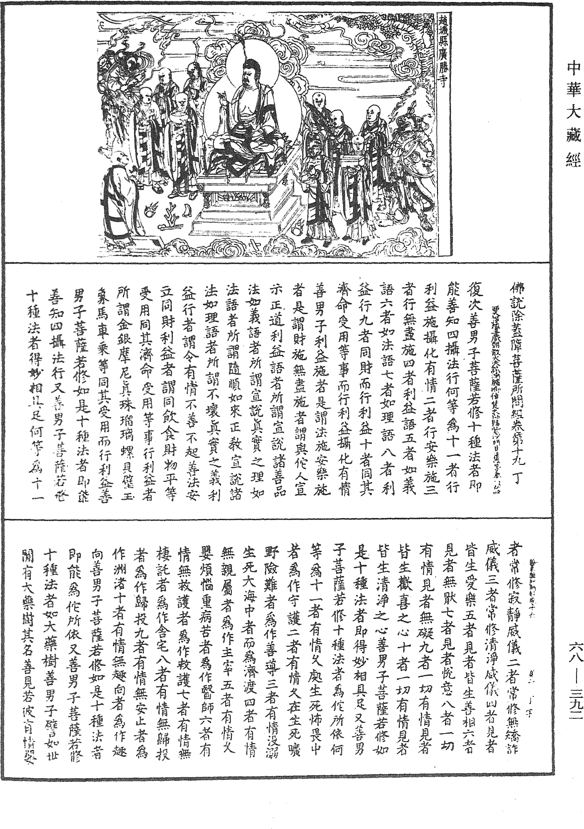 佛說除蓋障菩薩所問經《中華大藏經》_第68冊_第0392頁