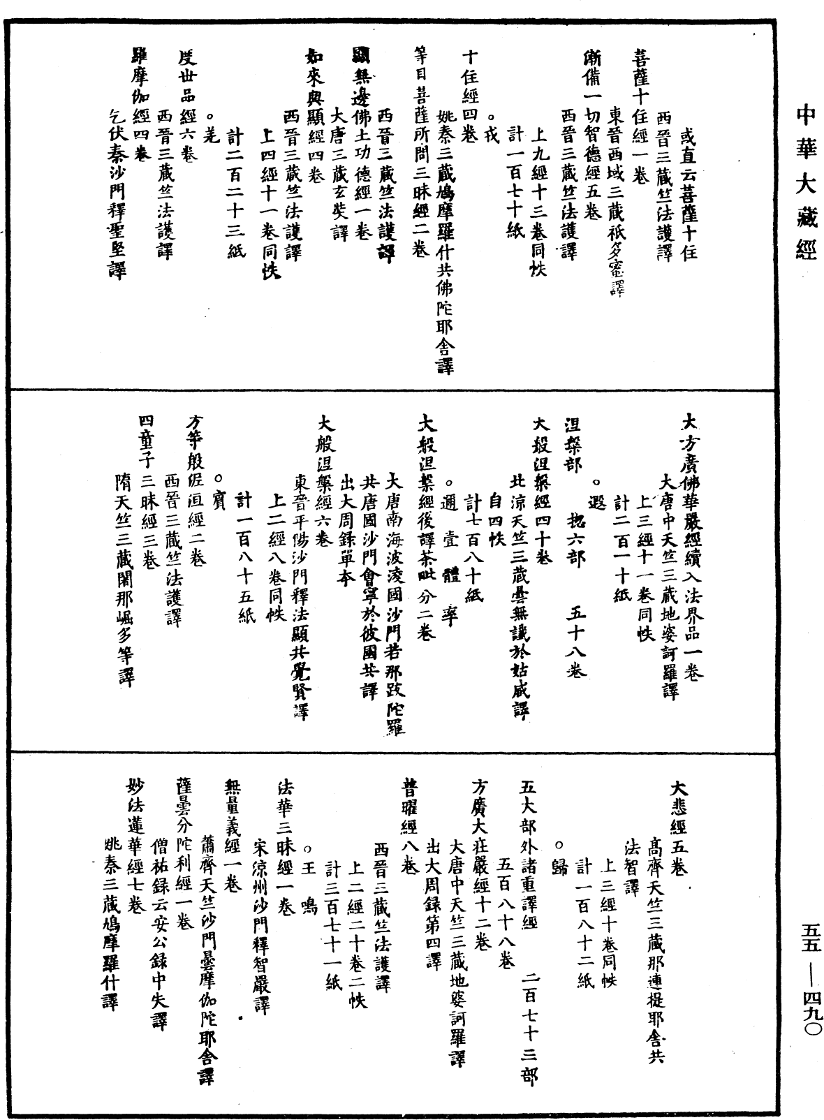 開元釋教錄略出《中華大藏經》_第55冊_第490頁