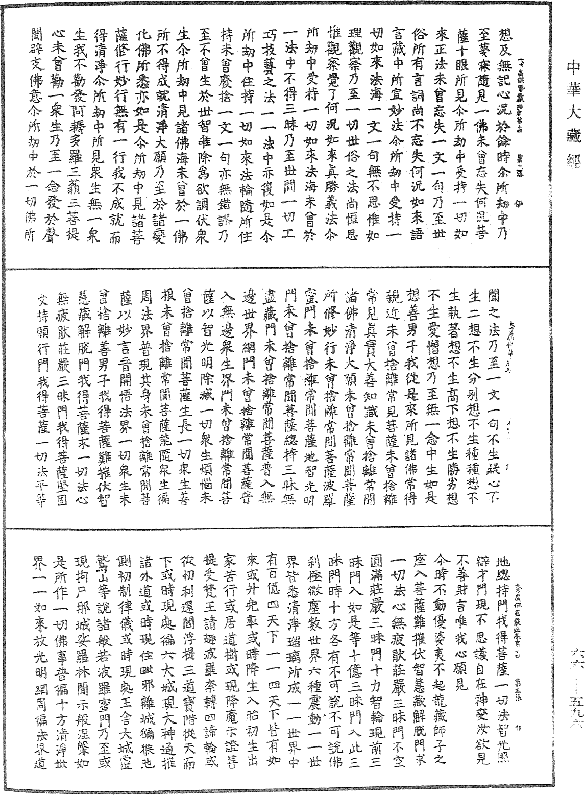 大方廣佛華嚴經《中華大藏經》_第66冊_第596頁