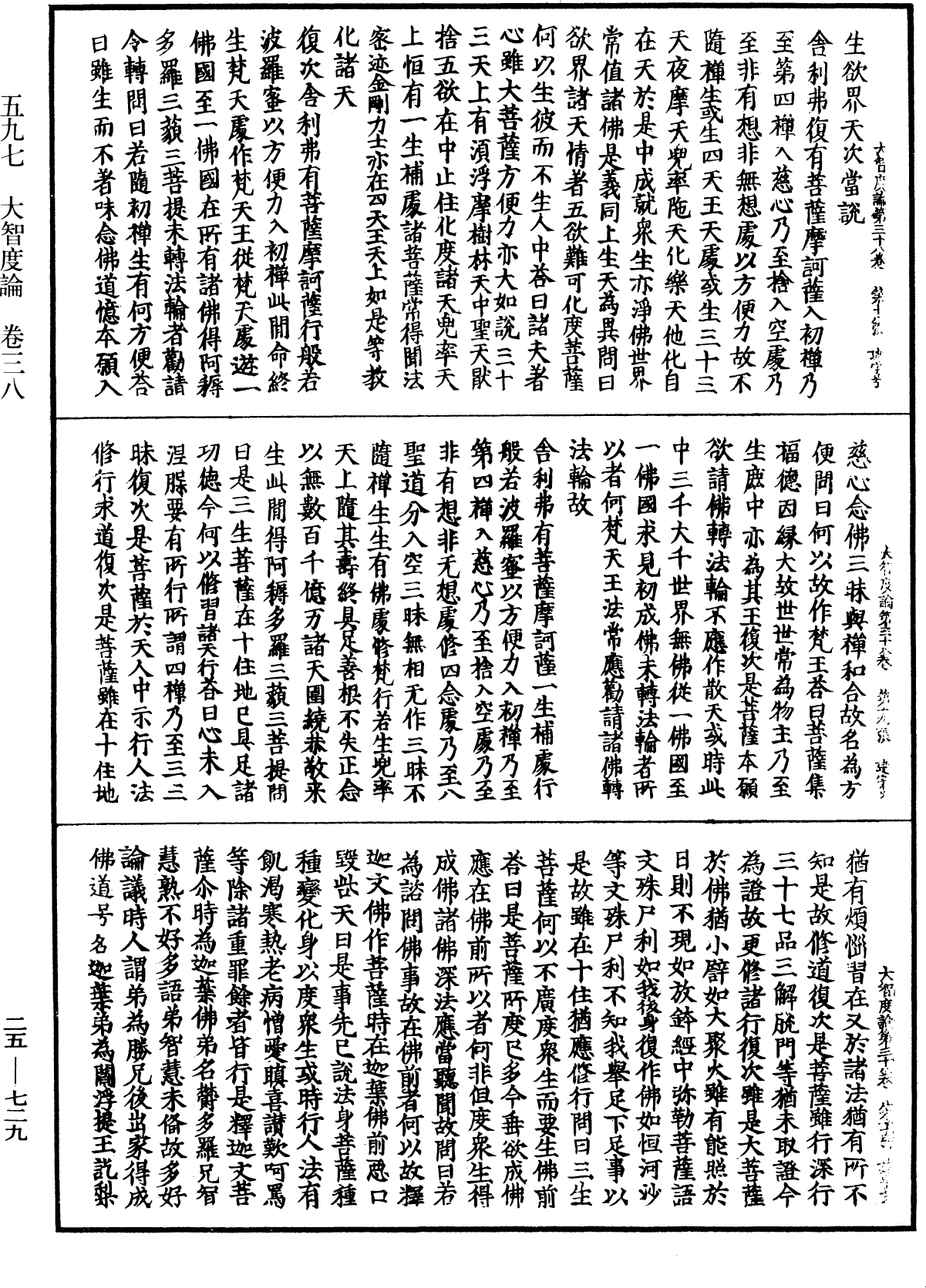 大智度論《中華大藏經》_第25冊_第729頁