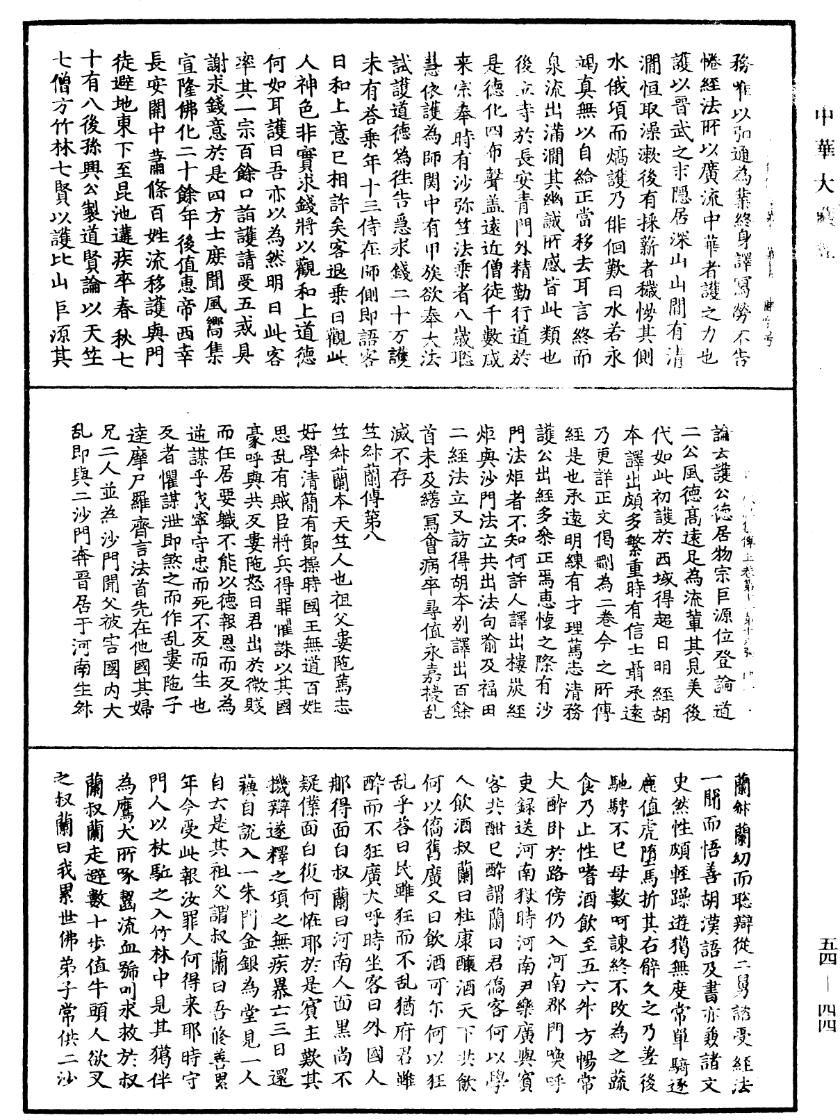 出三藏記集《中華大藏經》_第54冊_第044頁